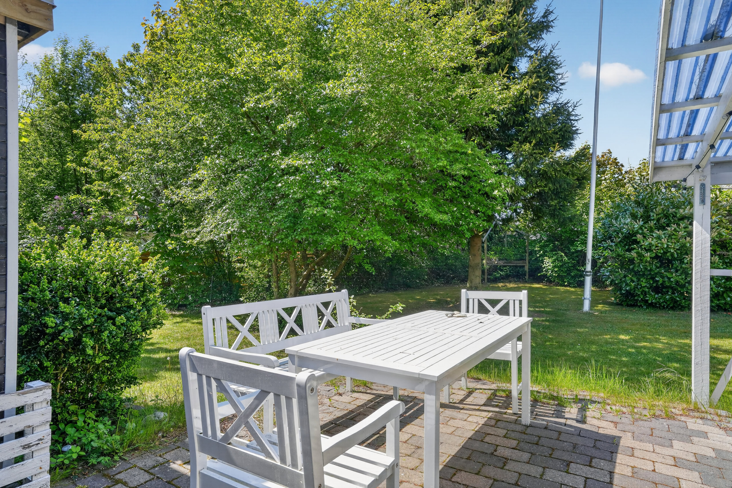 Fremhævet terrasse billede i fuldskærmstilstand. Billede af Nyrup Plantagevej 2, Nyrup, 4500 Nykøbing Sj