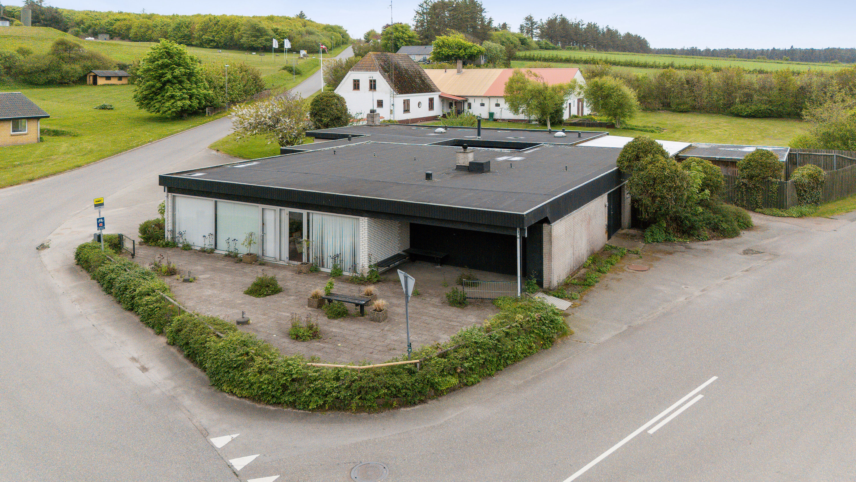 Fremhævet luftfoto billede i fuldskærmstilstand. Billede af Vigsøvej 55, Vigsø, 7730 Hanstholm