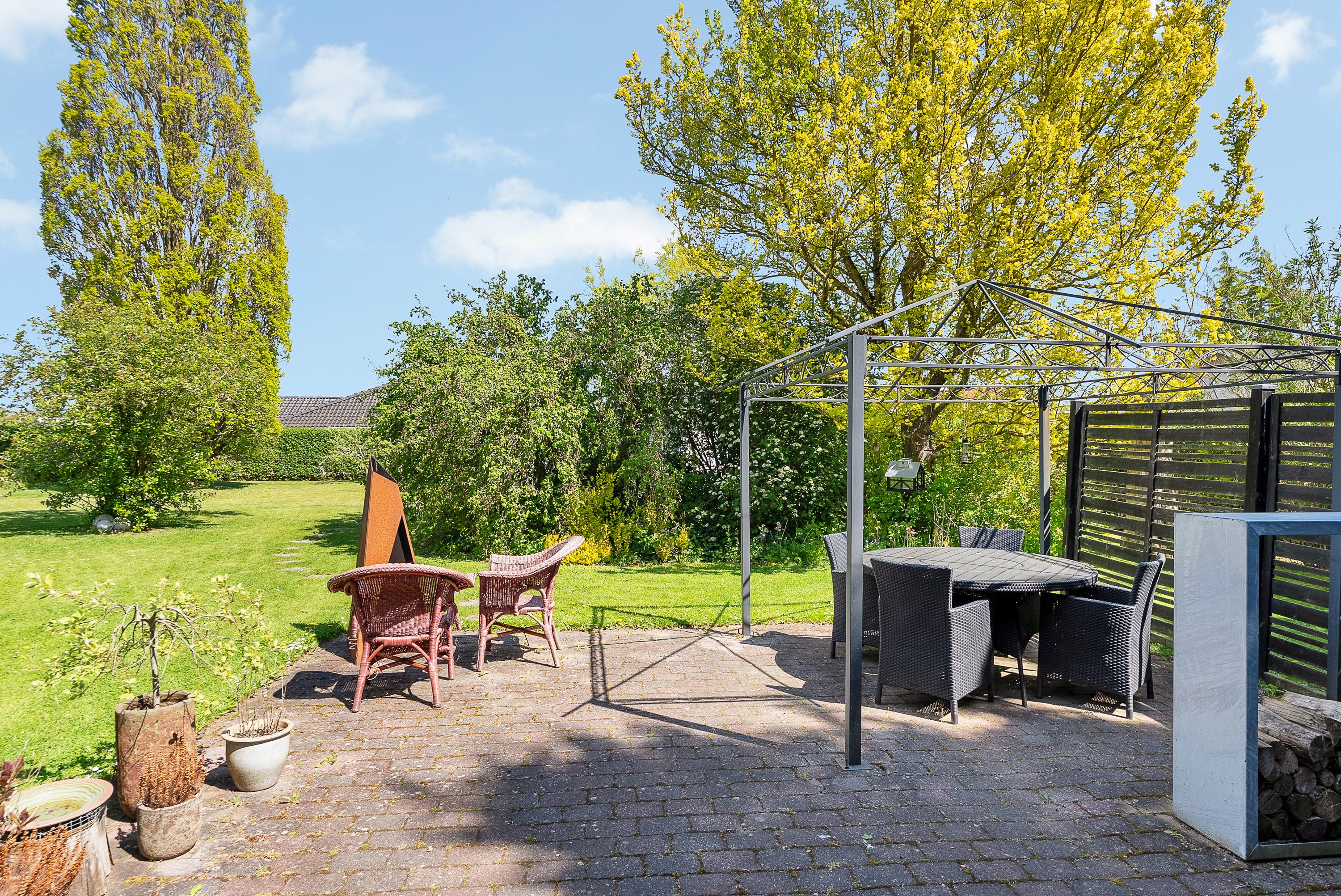 Fremhævet terrasse billede i fuldskærmstilstand. Billede af Bogensevej 201, Næsby, 5270 Odense N