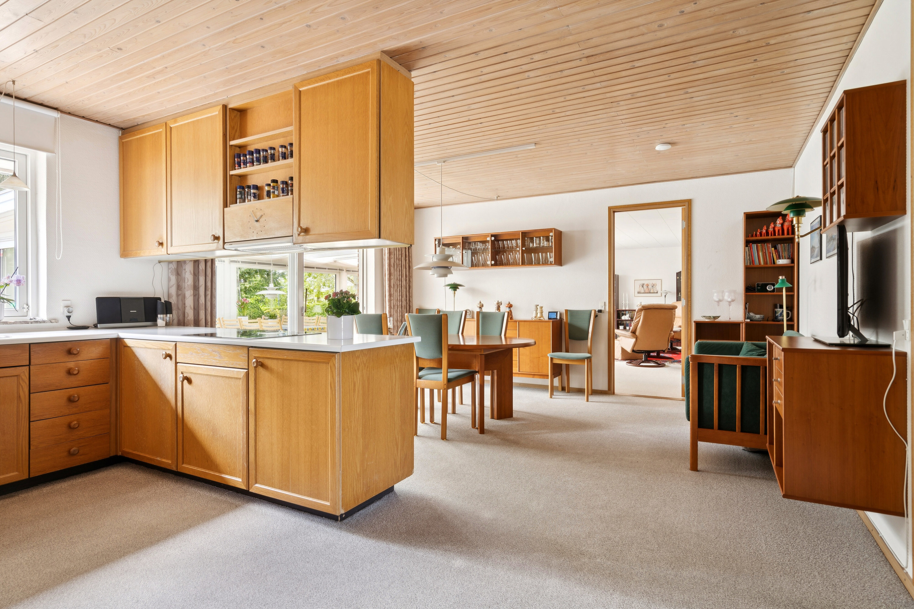 Fremhævet køkken billede i fuldskærmstilstand. Billede af Højgårdsvejen 39, 4690 Haslev