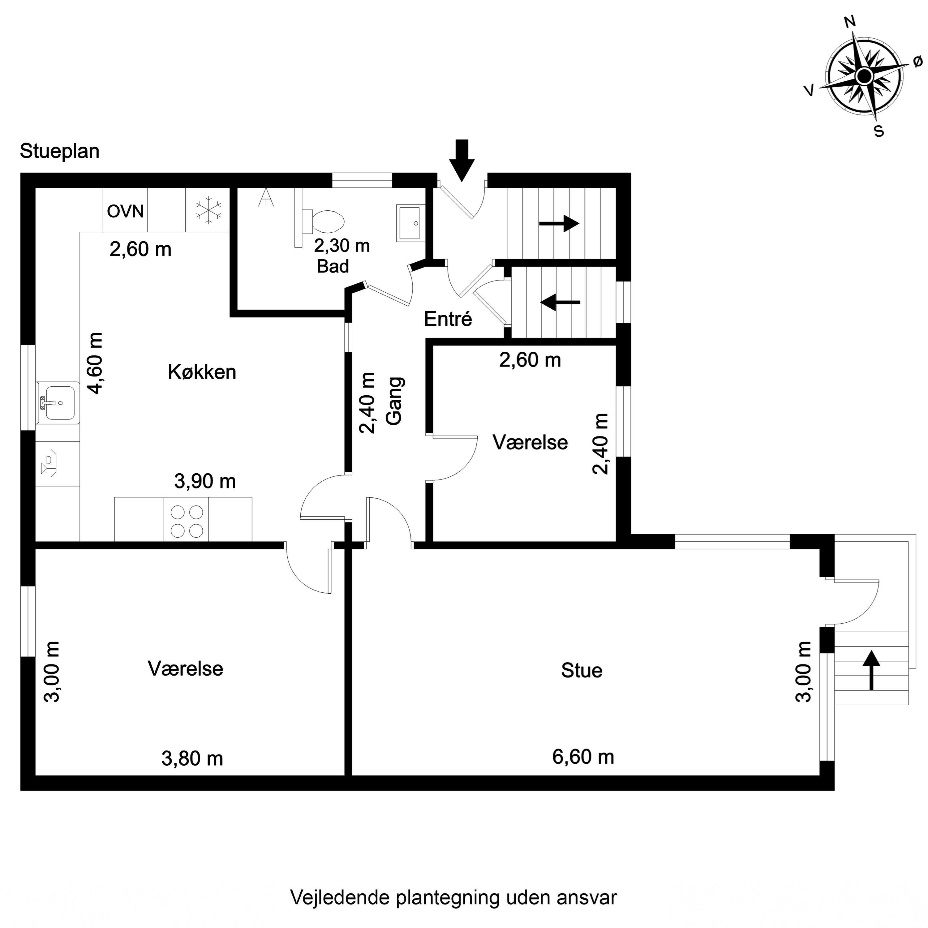 Plantegninger billede af Kochsgade 67, st.., 5000 Odense C