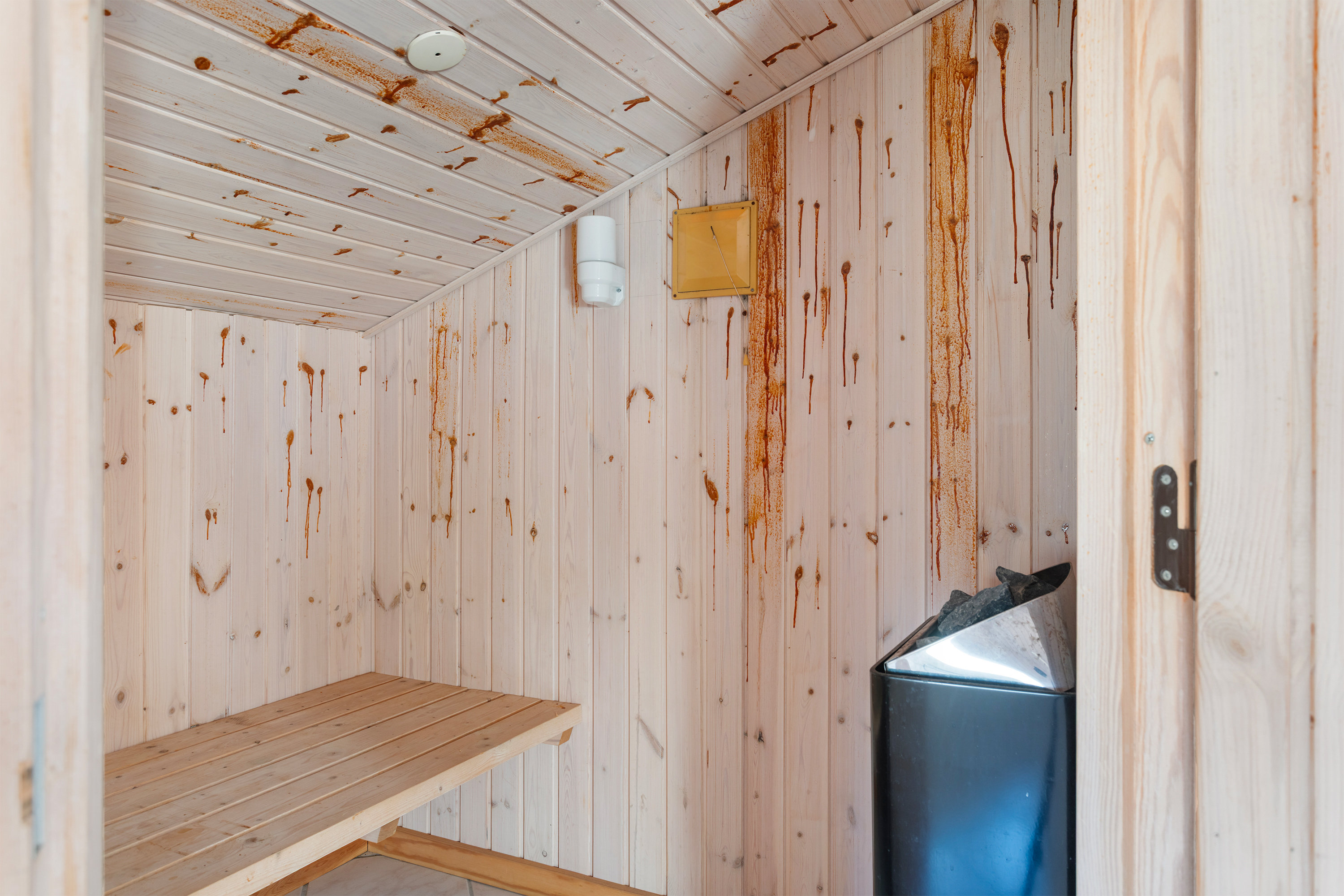 Fremhævet sauna billede i fuldskærmstilstand. Billede af Sigridsvej 4, Lyngså, 9300 Sæby