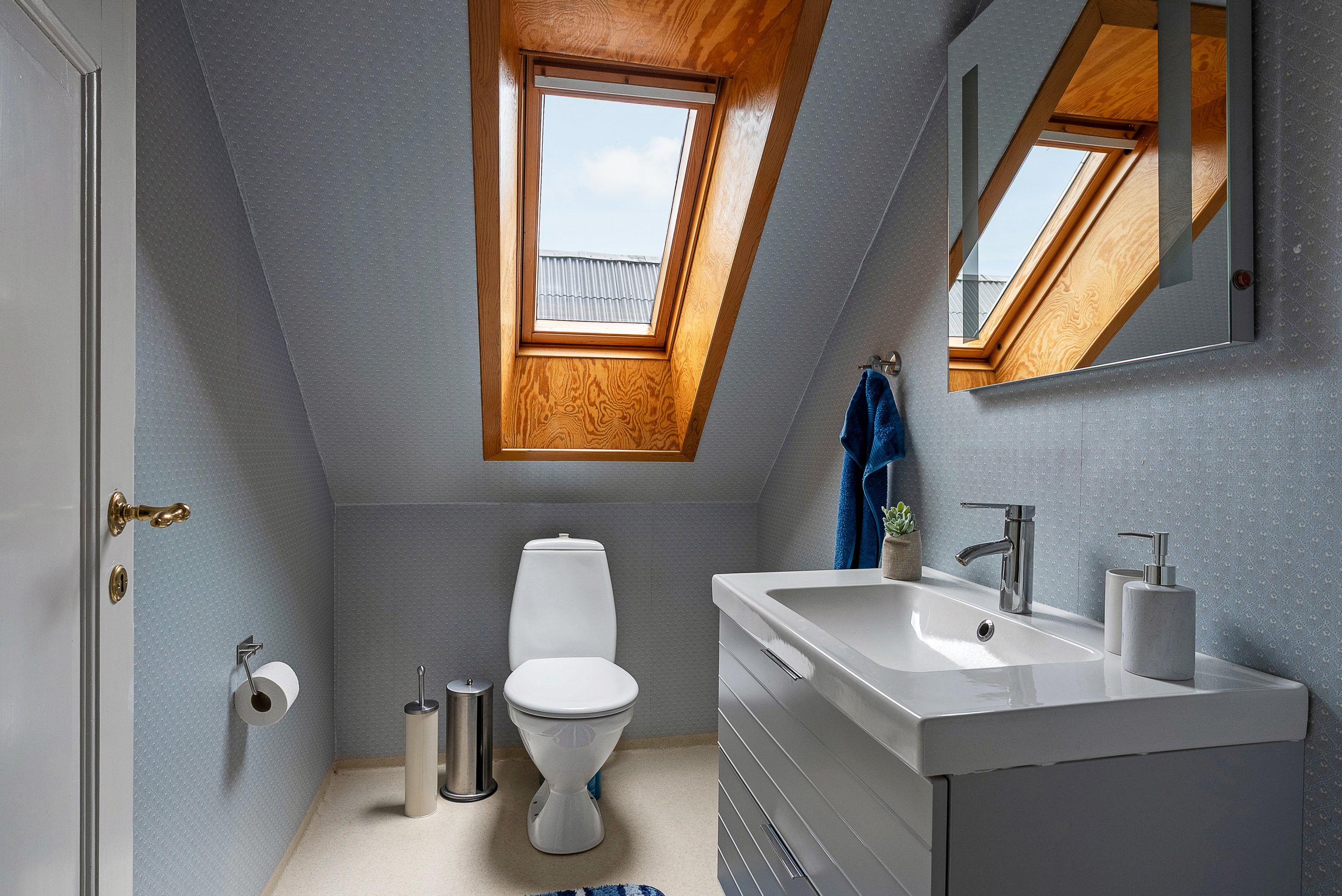 Fremhævet toilet billede i fuldskærmstilstand. Billede af Halsmose 6, Håstrup, 5600 Faaborg