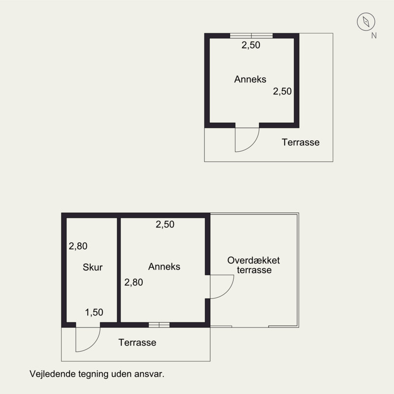 Plantegninger billede af Vester Mosevej 74, Husby, 6990 Ulfborg