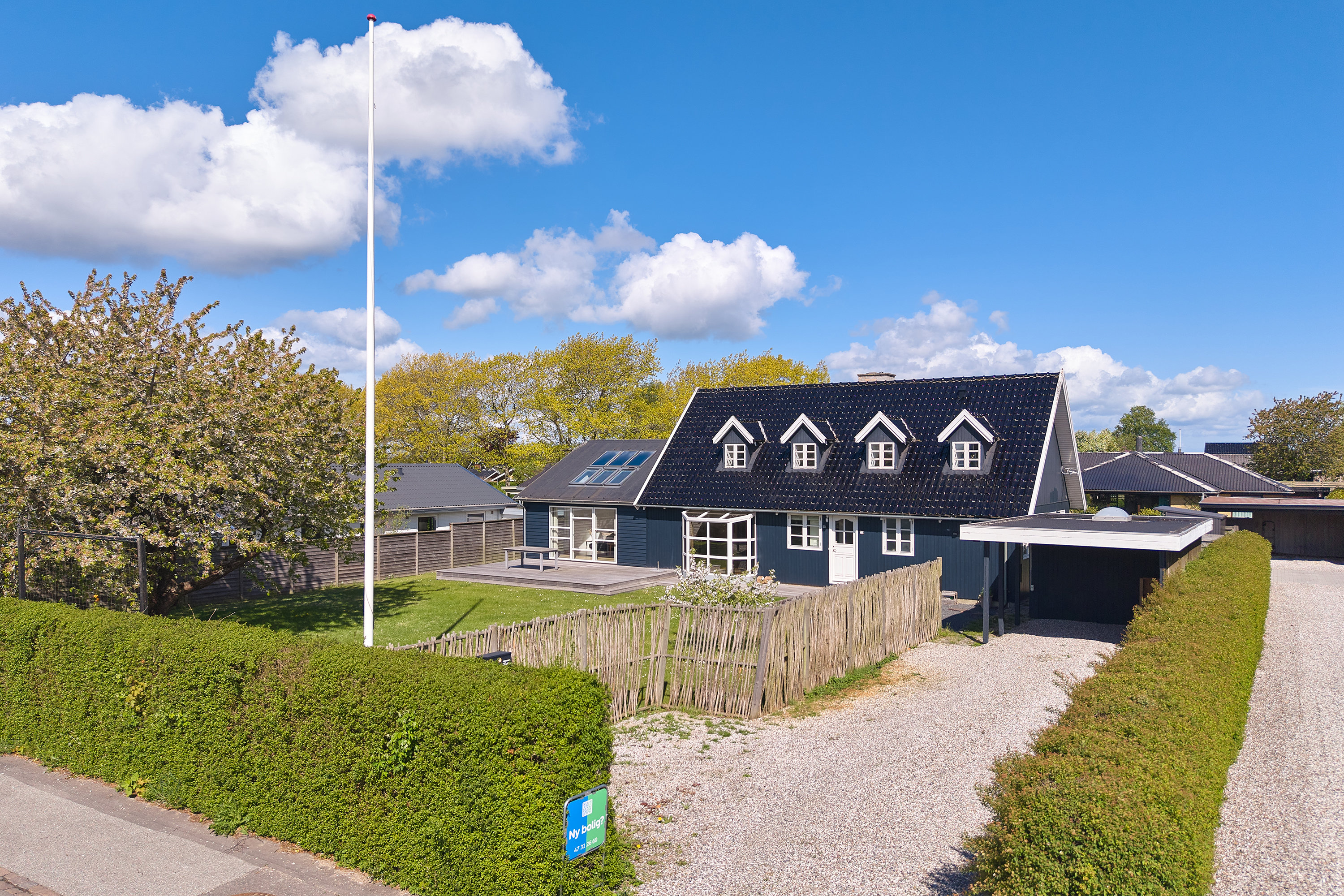 Fremhævet ejendommen billede i fuldskærmstilstand. Billede af Muldager 73, 3600 Frederikssund