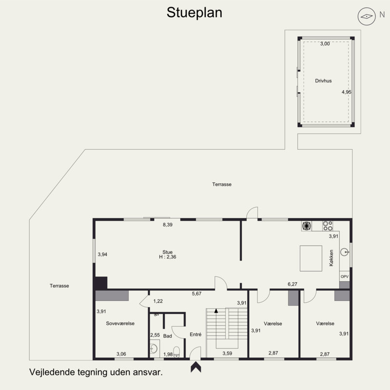 Plantegninger billede af Langgade 40, 7600 Struer