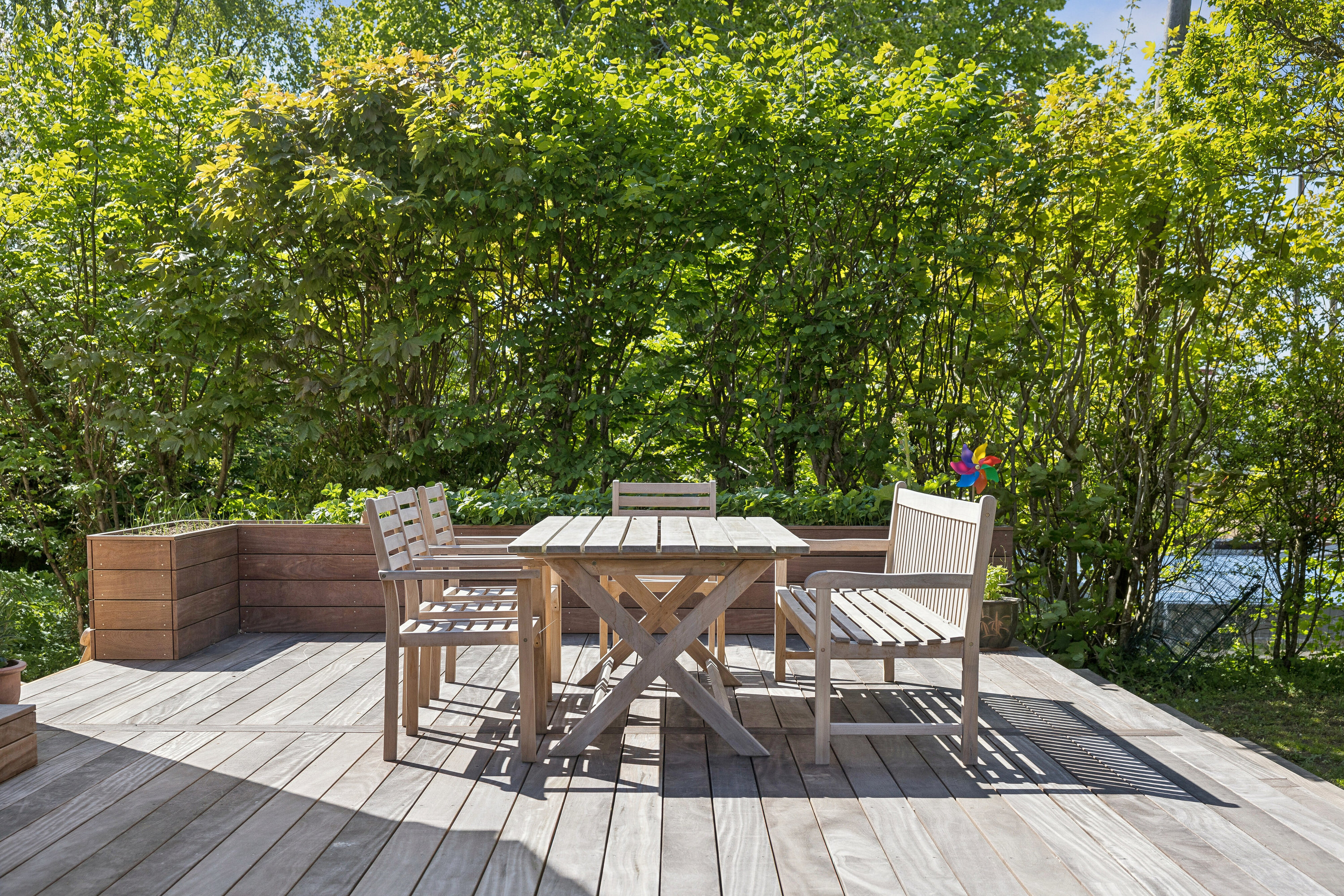 Fremhævet terrasse billede i fuldskærmstilstand. Billede af Græsvangen 3, 9800 Hjørring