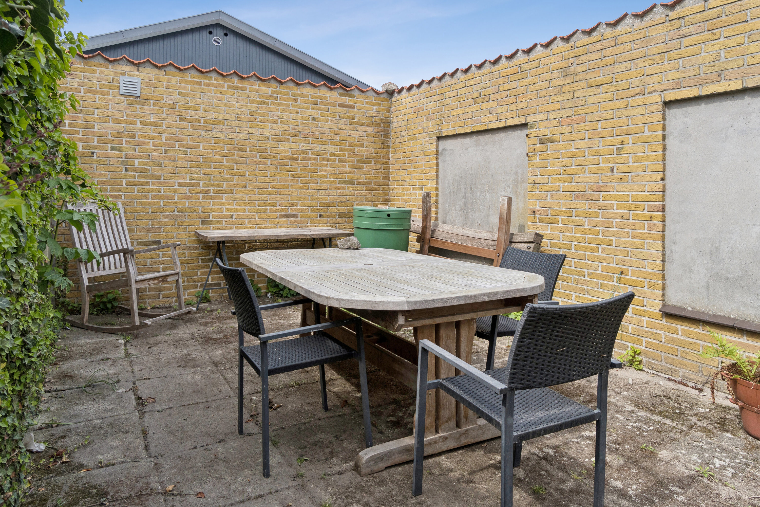 Fremhævet terrasse billede i fuldskærmstilstand. Billede af Østergade 26, 3770 Allinge