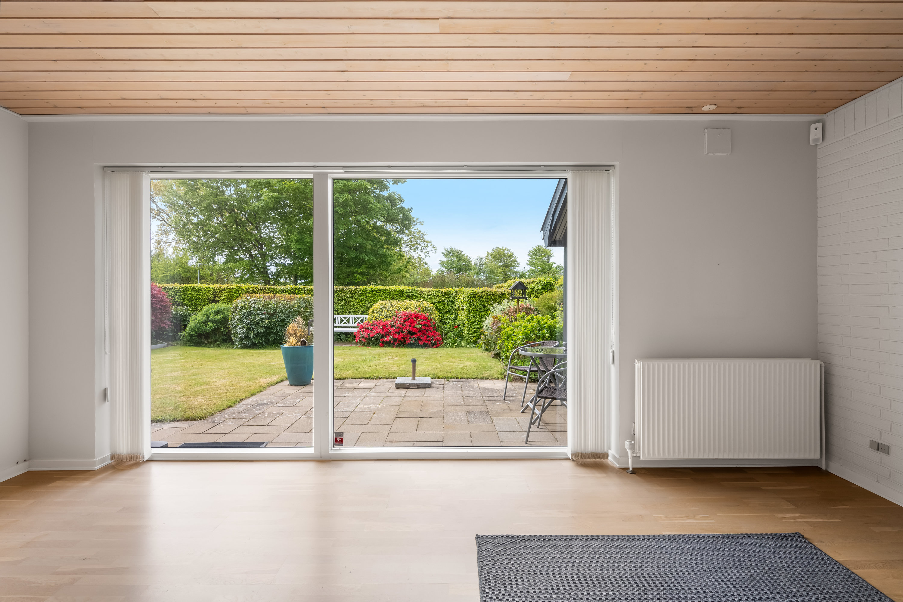 Fremhævet terrasse billede i fuldskærmstilstand. Billede af Markledet 30, 6950 Ringkøbing