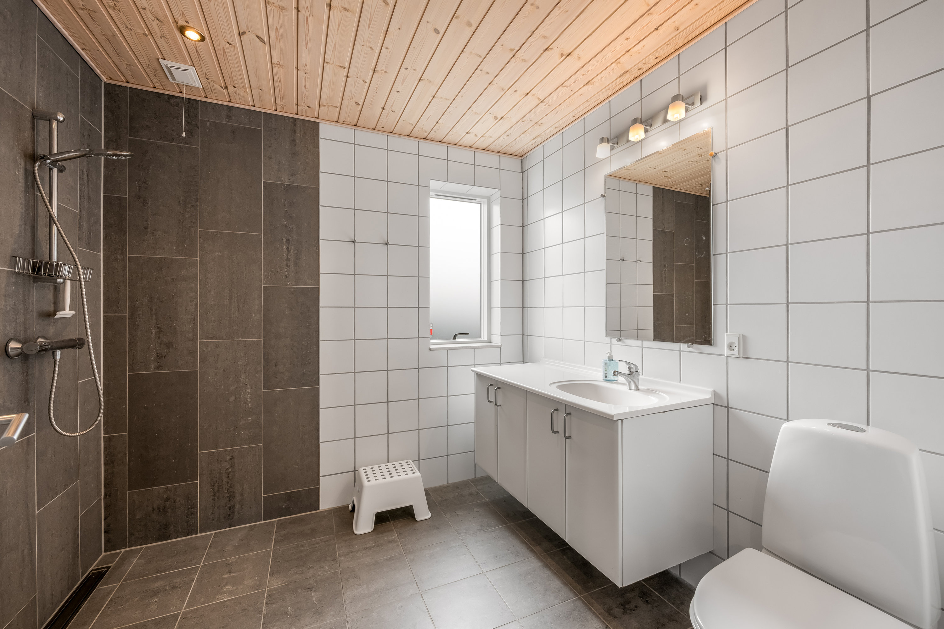 Fremhævet toilet billede i fuldskærmstilstand. Billede af Markledet 30, 6950 Ringkøbing
