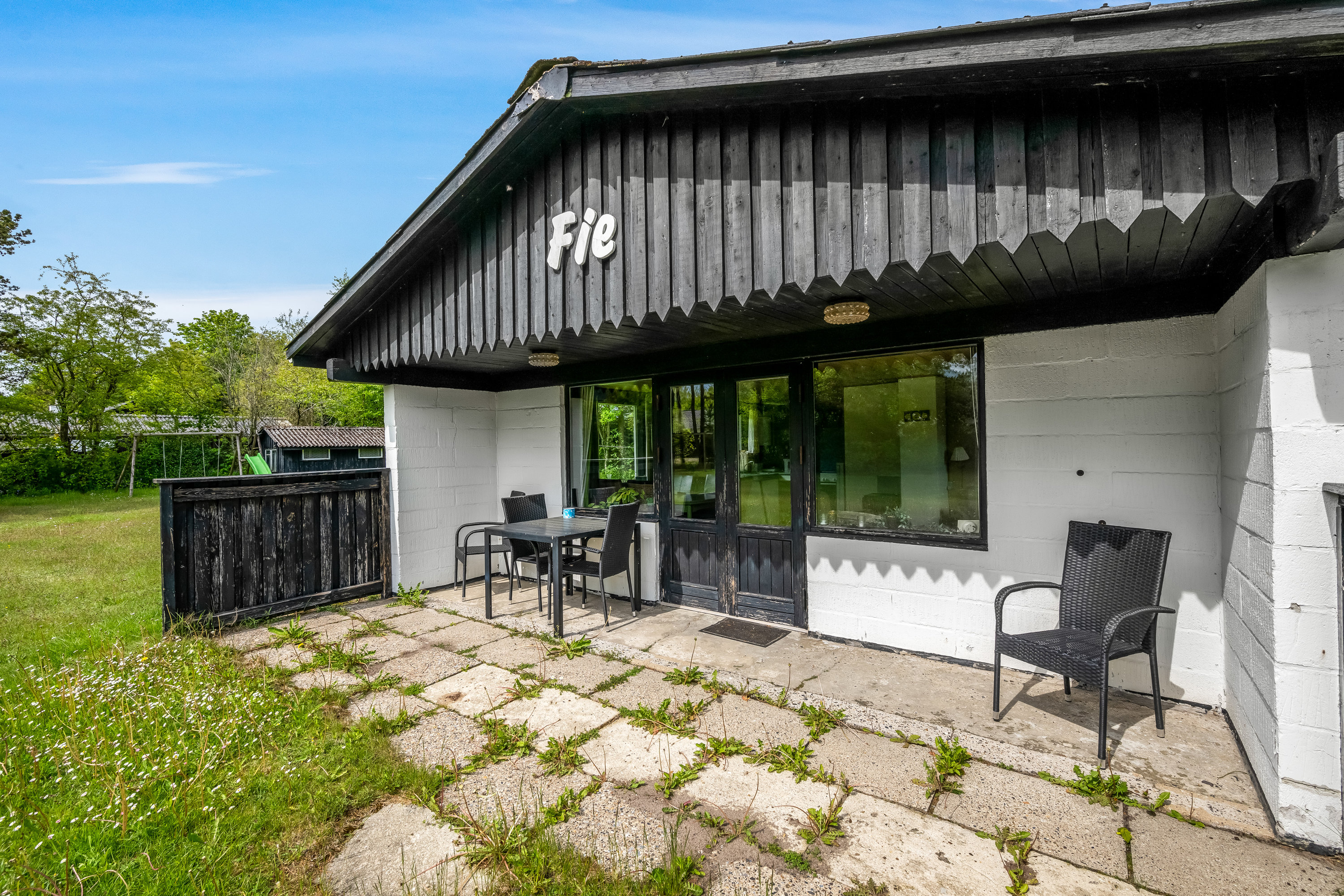 Fremhævet overdækket terrasse billede i fuldskærmstilstand. Billede af Ørredvej 4, Vostrup, 6880 Tarm