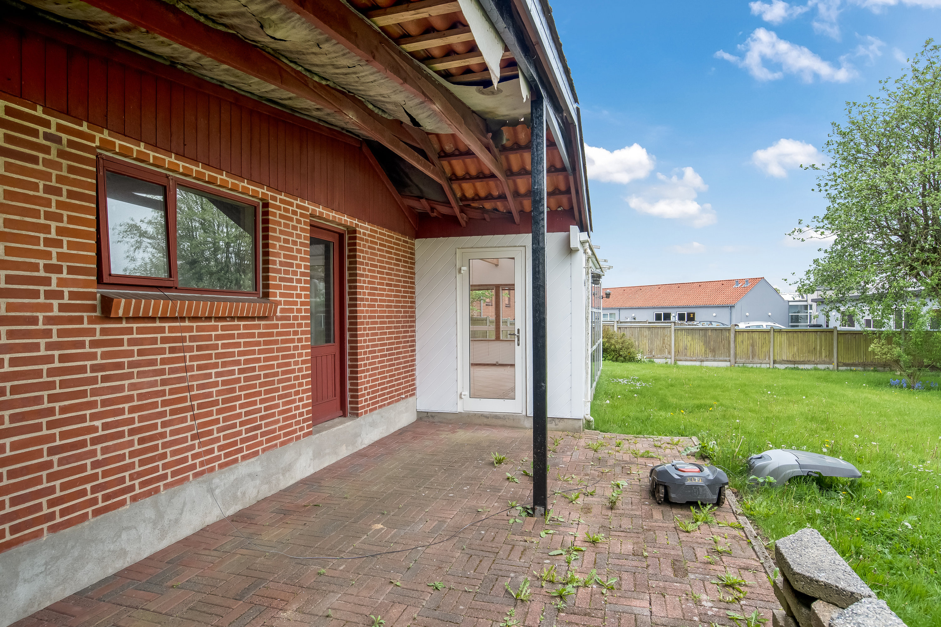 Fremhævet overdækket terrasse billede i fuldskærmstilstand. Billede af Skautrupvej 8, Tvis, 7500 Holstebro