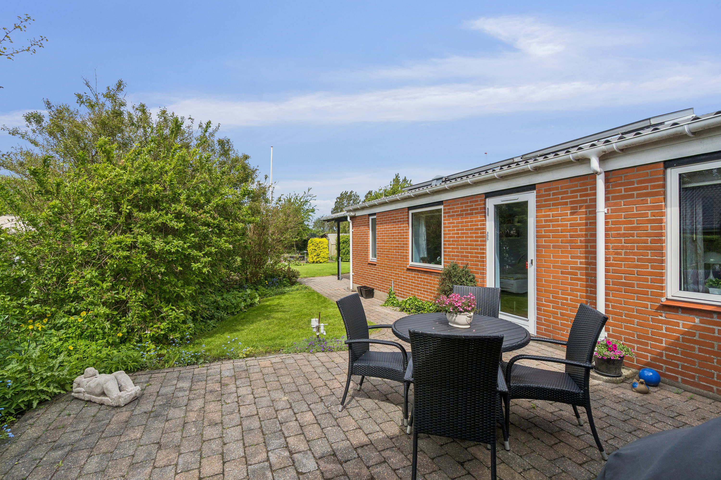 Fremhævet terrasse billede i fuldskærmstilstand. Billede af Solbakkevej 45, 7700 Thisted