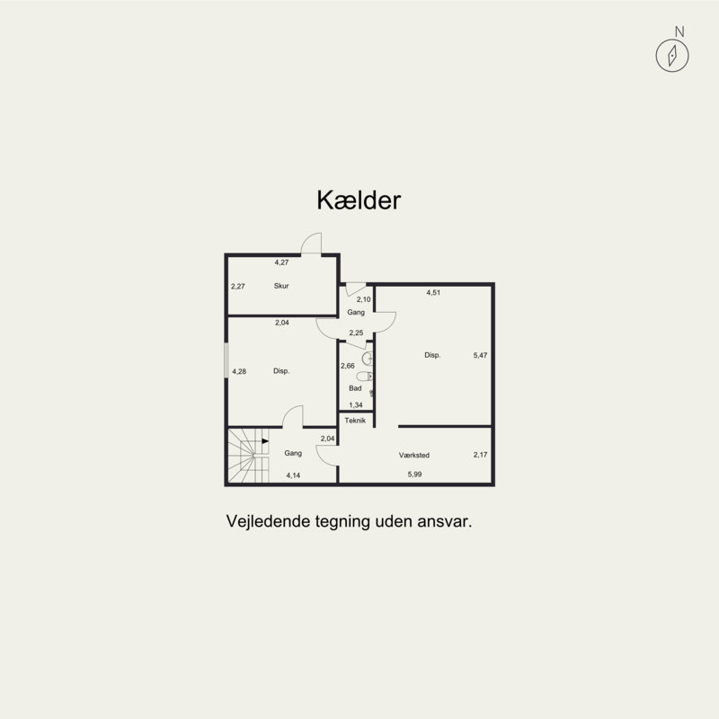 Plantegninger billede af Farverhus 19, 6200 Aabenraa