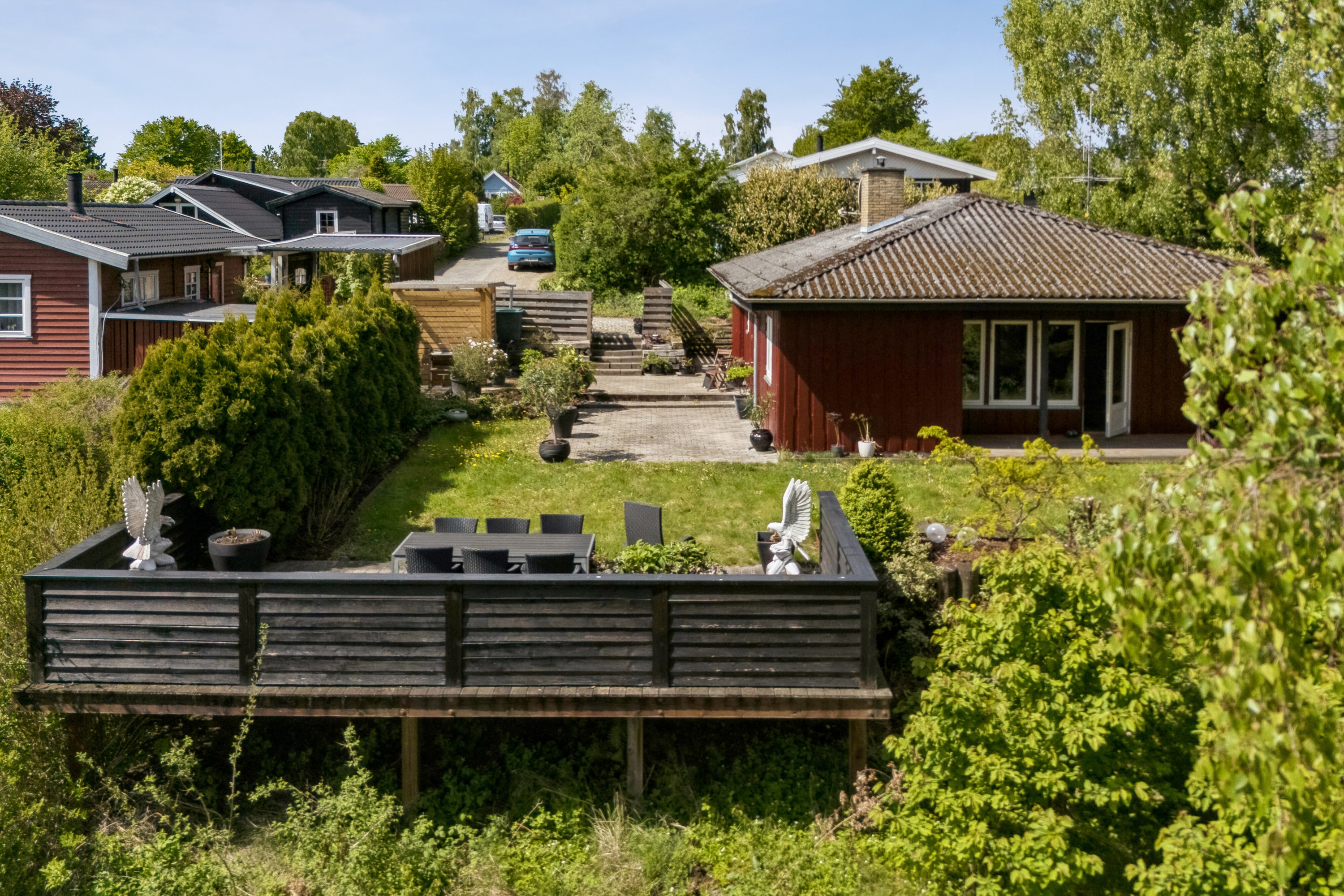 Fremhævet udsigt fra toppen billede i fuldskærmstilstand. Billede af Rørsangervej 110, Langesø, 3080 Tikøb