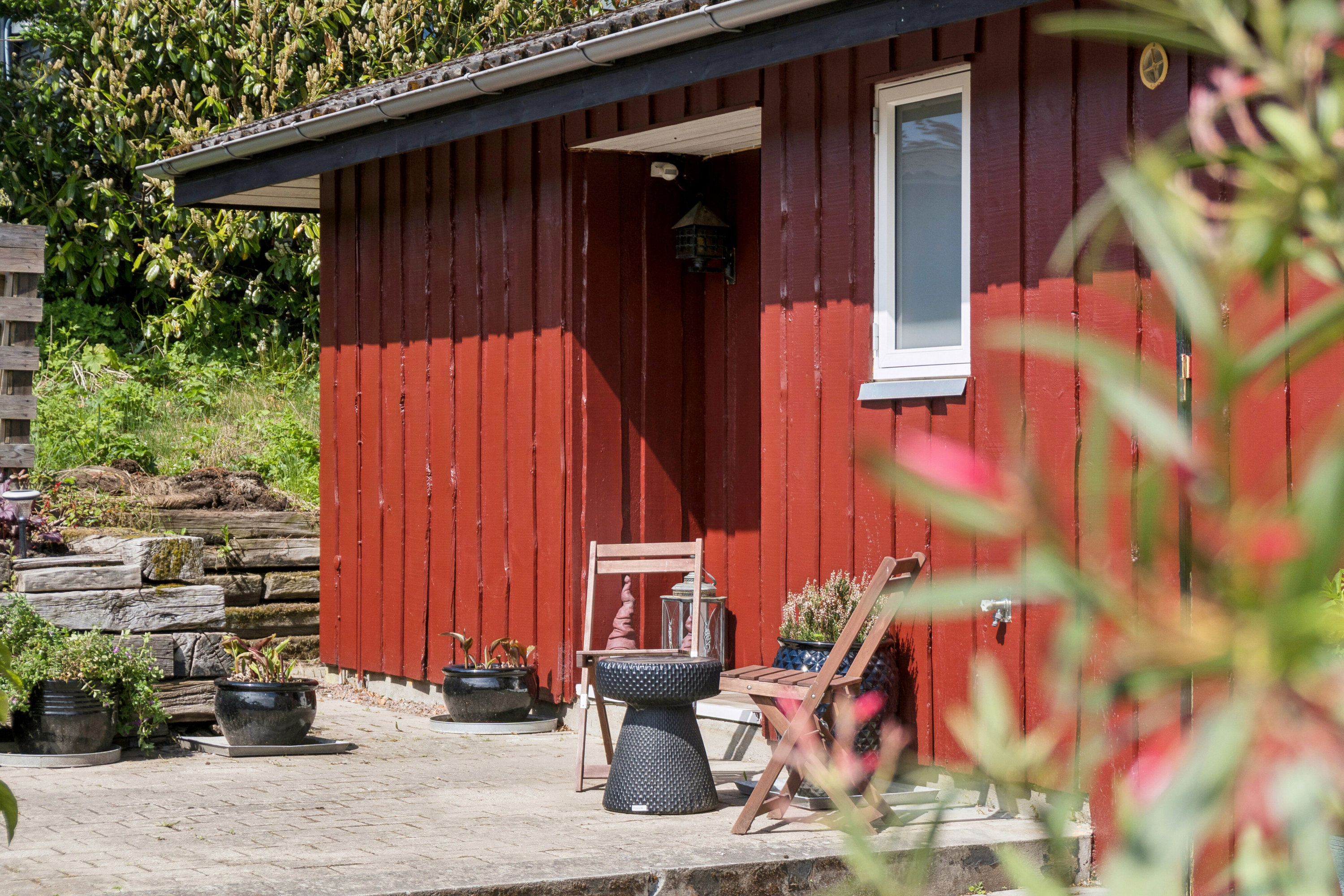Fremhævet baghave billede i fuldskærmstilstand. Billede af Rørsangervej 110, Langesø, 3080 Tikøb