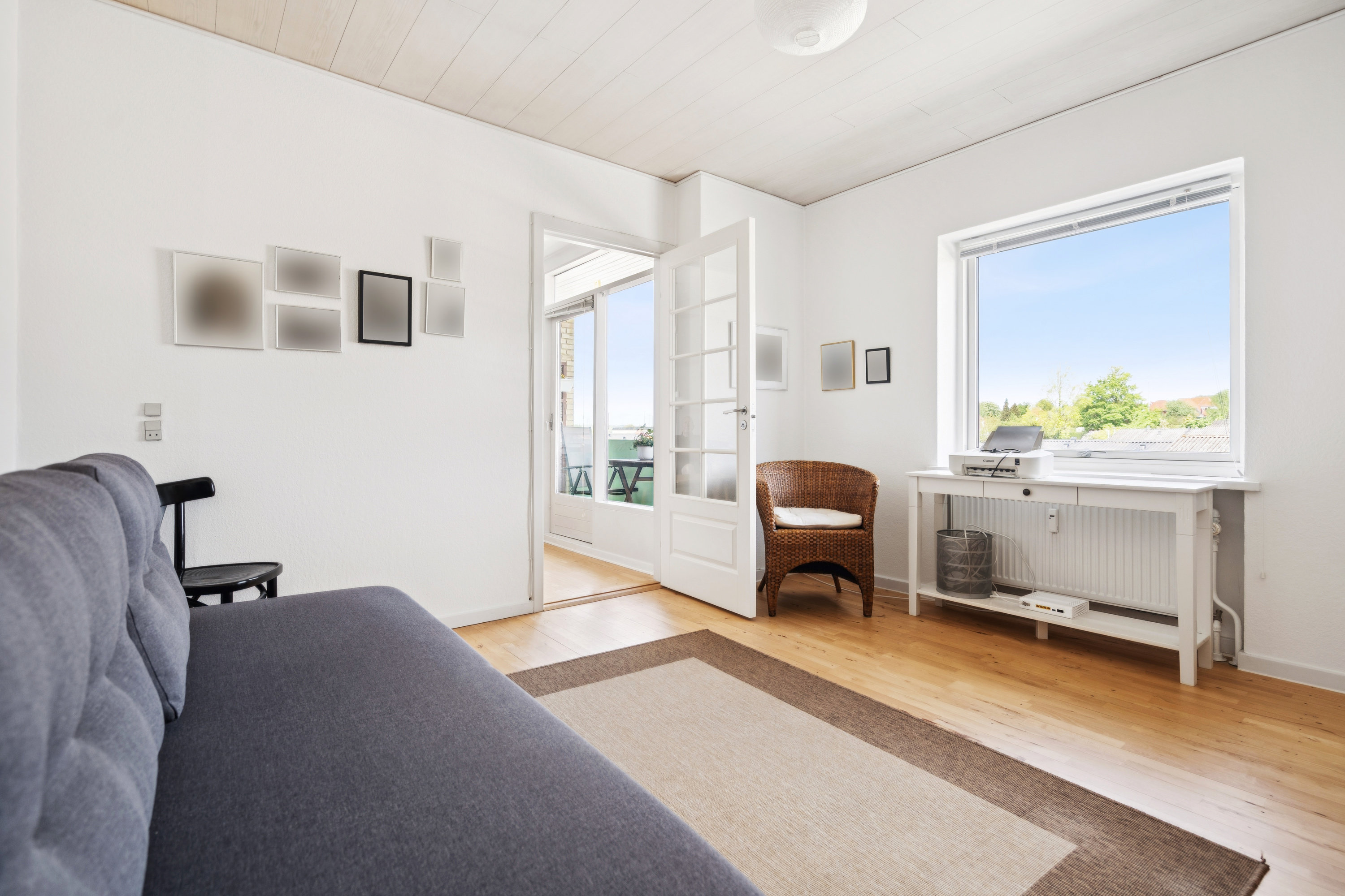 Fremhævet stue billede i fuldskærmstilstand. Billede af Lyngholmsvej 26, 2. th., 9200 Aalborg SV