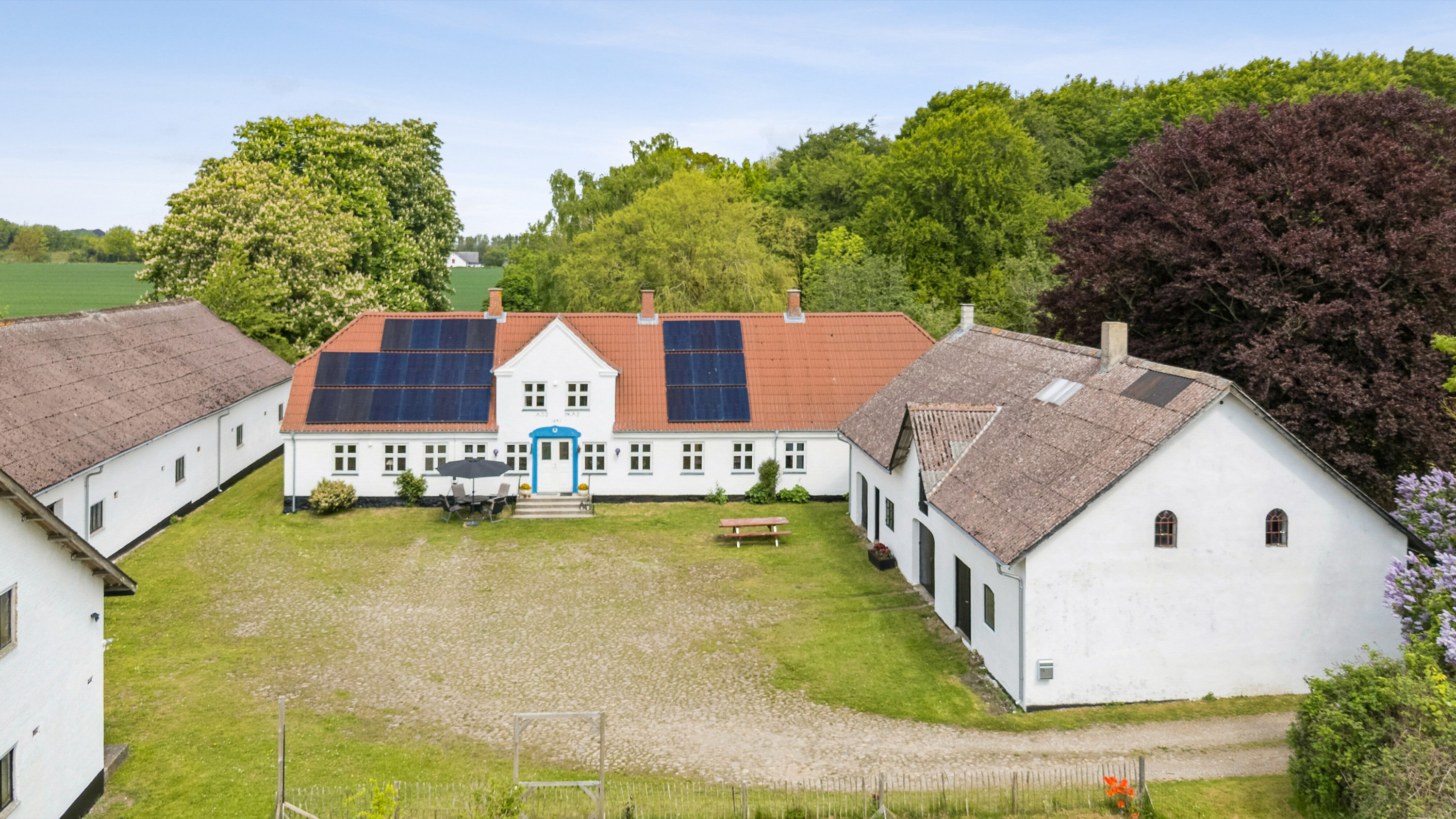 Fremhævet luftfoto billede i fuldskærmstilstand. Billede af Balvej 16, 5762 Vester Skerninge