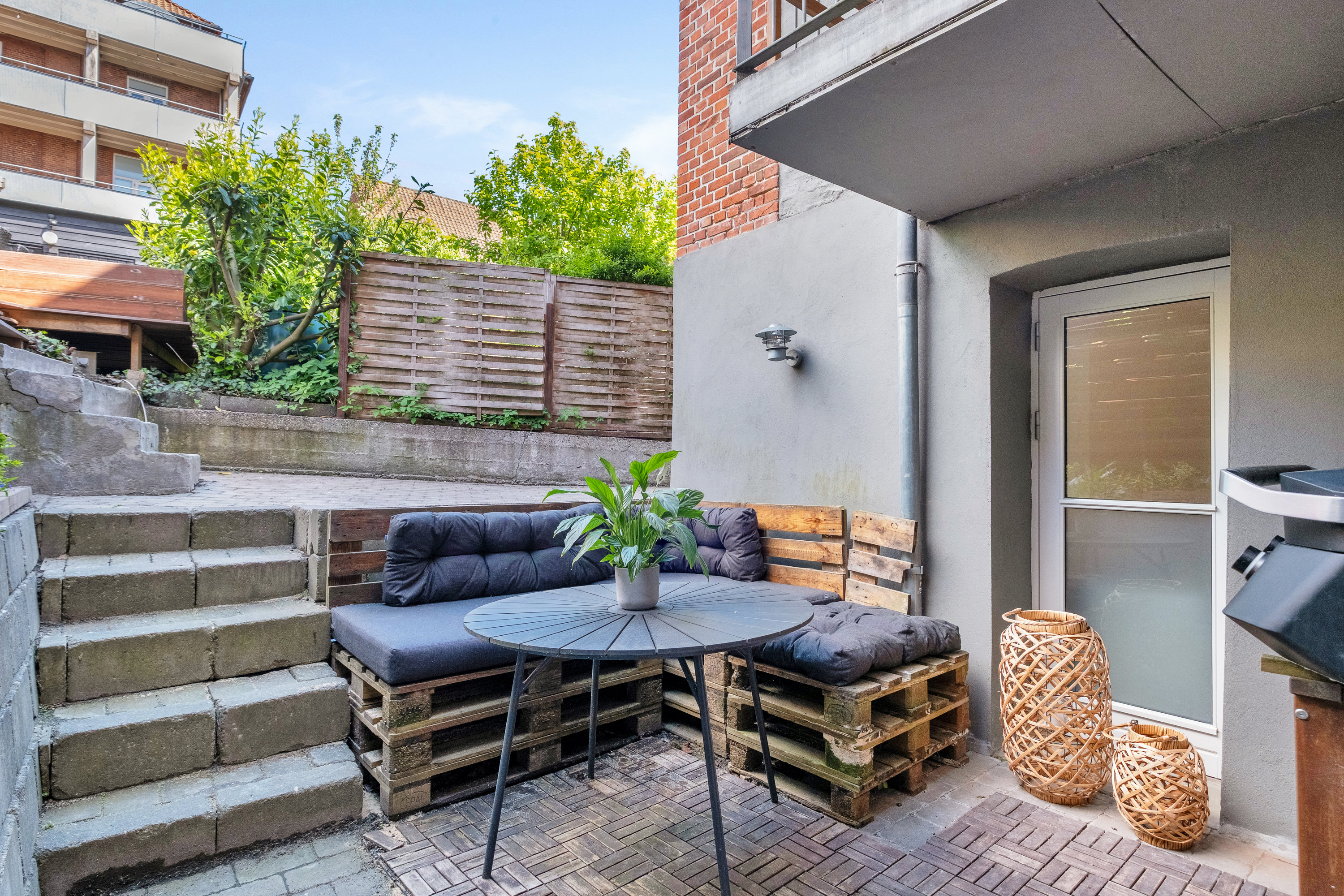 Fremhævet terrasse billede i fuldskærmstilstand. Billede af Lollandsgade 44, kld.., 8000 Aarhus C