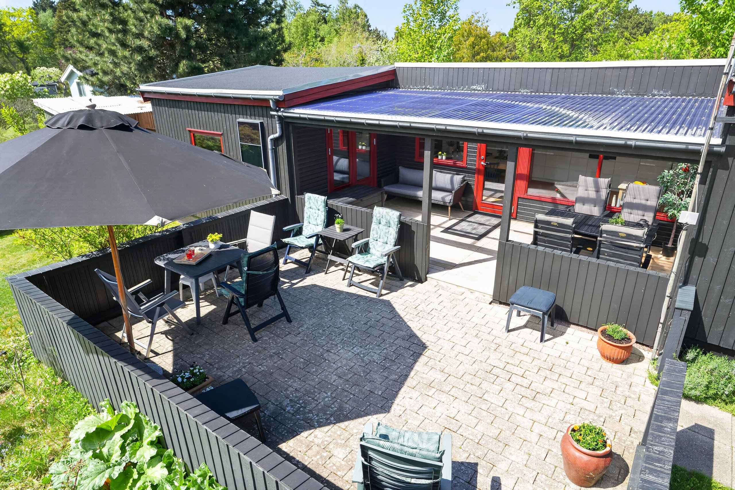 Fremhævet terrasse billede i fuldskærmstilstand. Billede af Ralstien 8, 4500 Nykøbing Sj