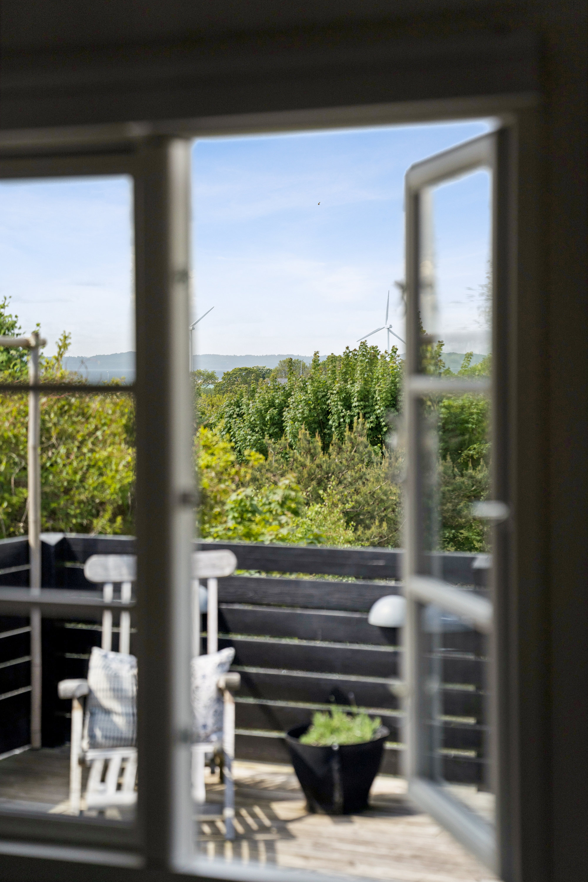 Fremhævet terrasse billede i fuldskærmstilstand. Billede af Hvidkløvervej 34A, Øer, 8400 Ebeltoft