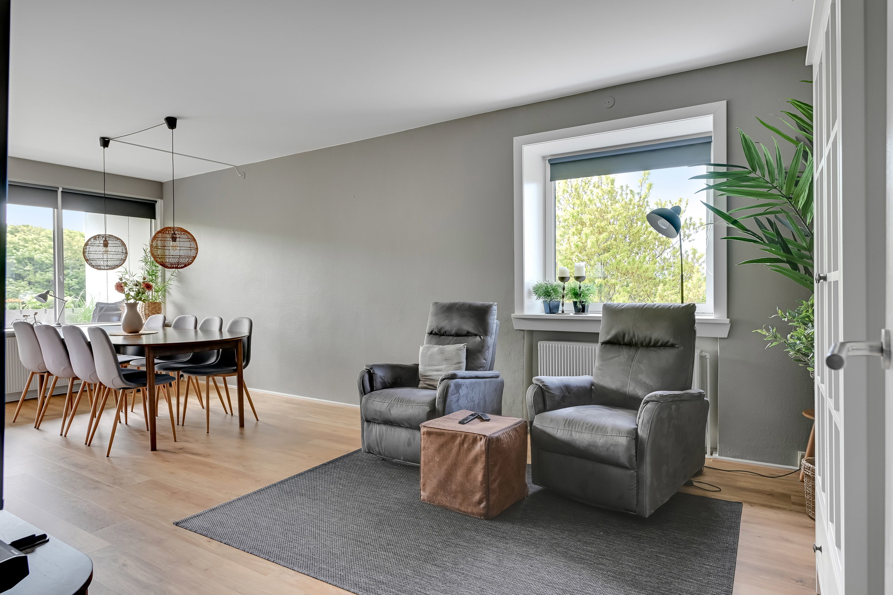 Fremhævet stue billede i fuldskærmstilstand. Billede af Granly Alle 5A, 2. th., 6710 Esbjerg V