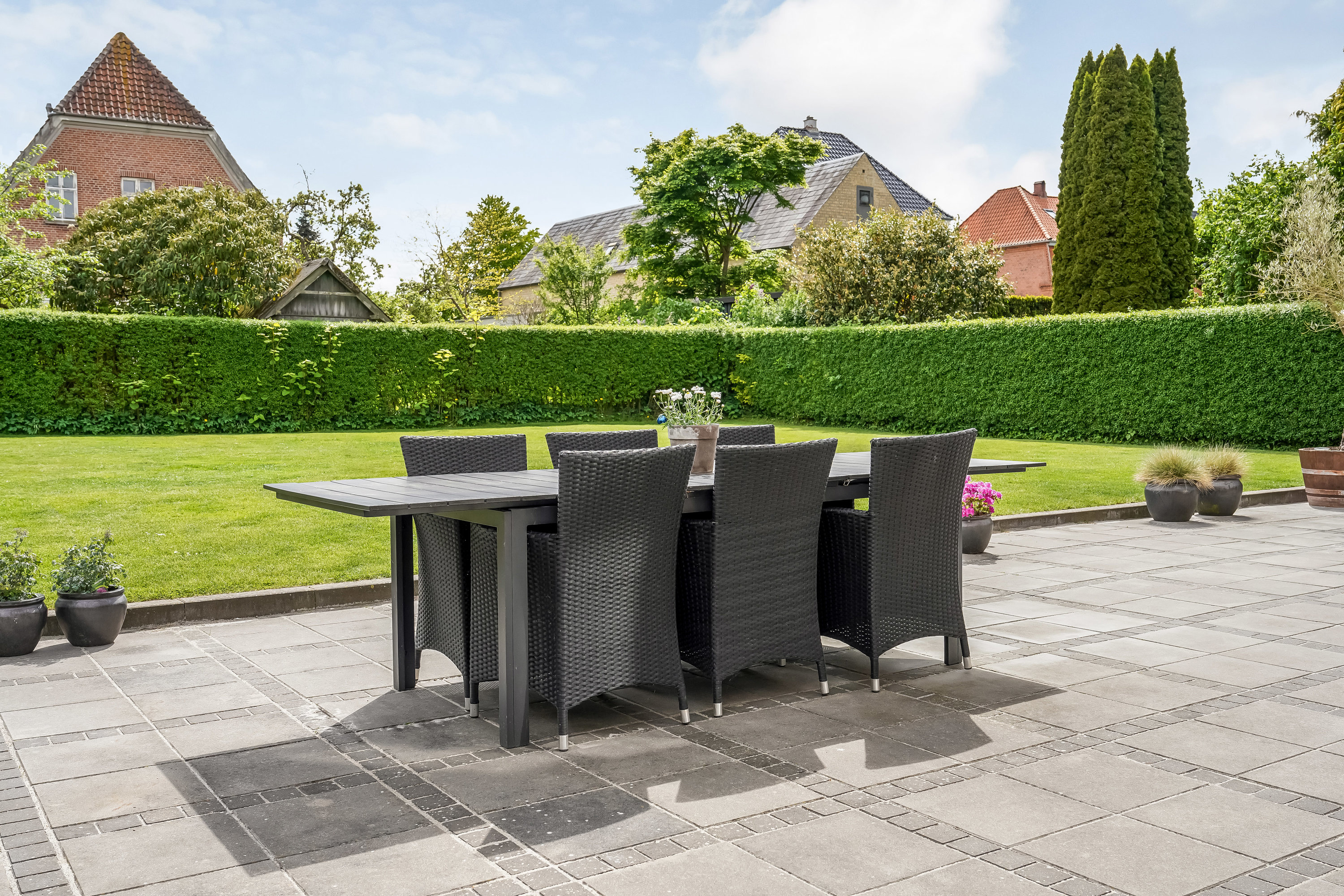 Fremhævet terrasse billede i fuldskærmstilstand. Billede af Enghavevej 12, 5230 Odense M