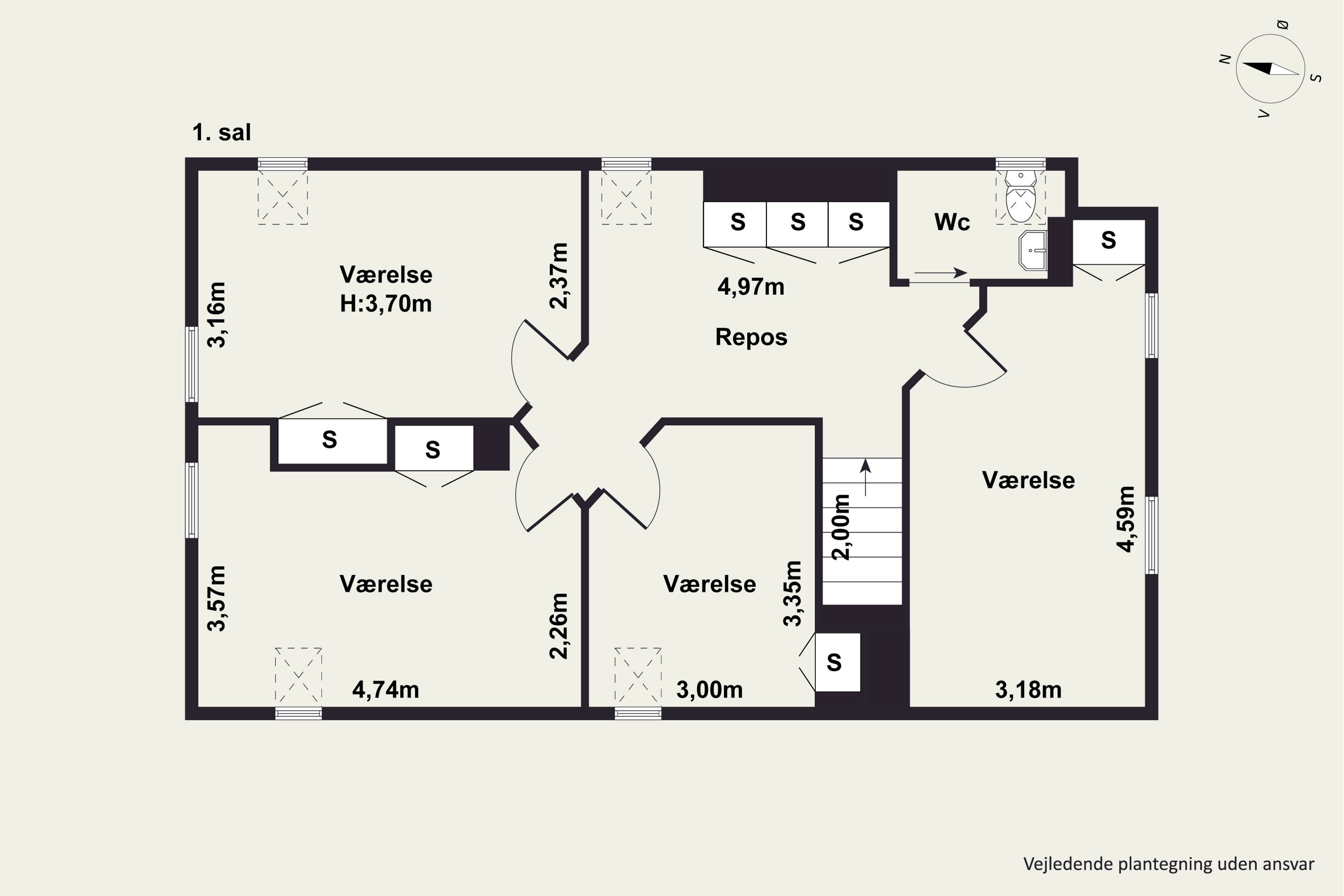 Plantegninger billede af Rævebakken 4, Nr Onsild, 9500 Hobro