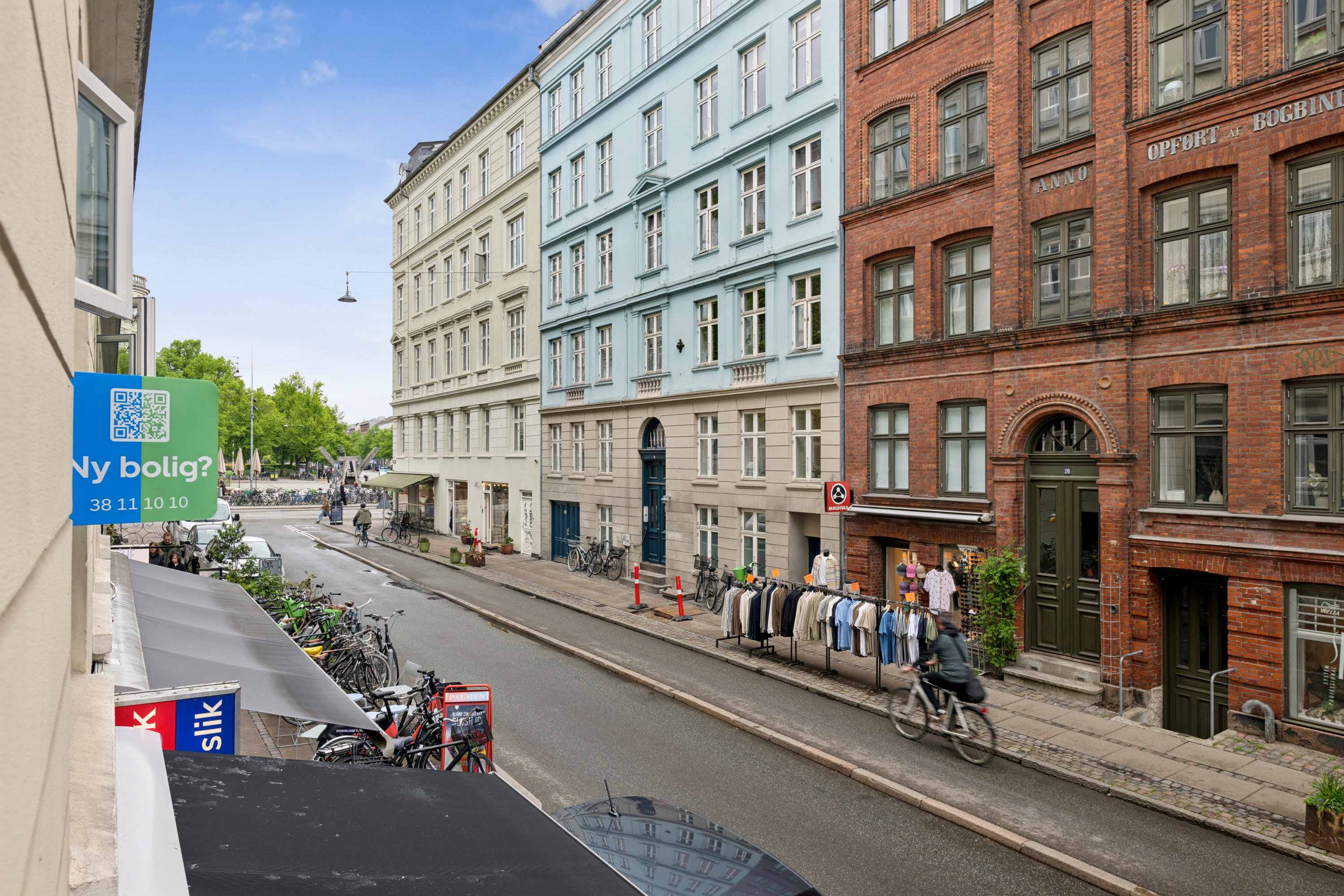Fremhævet andet billede i fuldskærmstilstand. Billede af Egegade 2, st.. th., 2200 København N