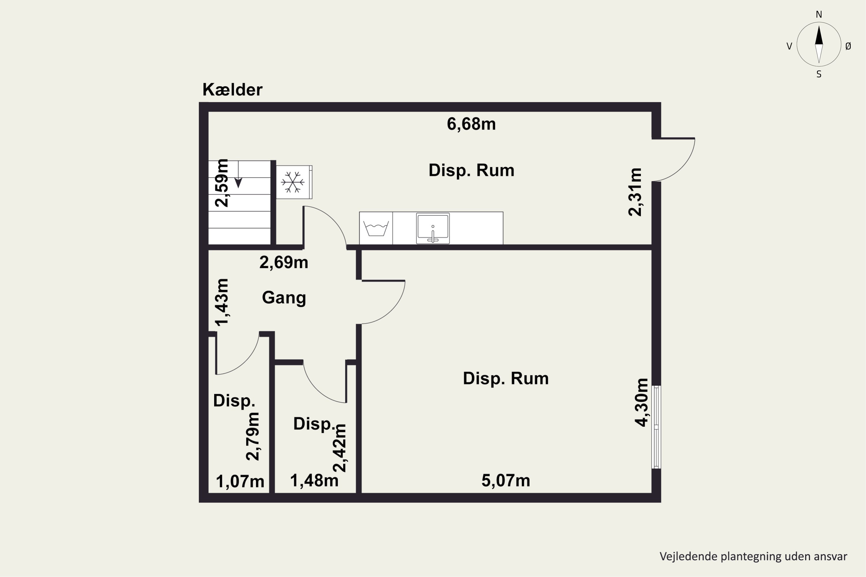 Plantegninger billede af Kr Koldsvej 3, Øster Jølby, 7950 Erslev