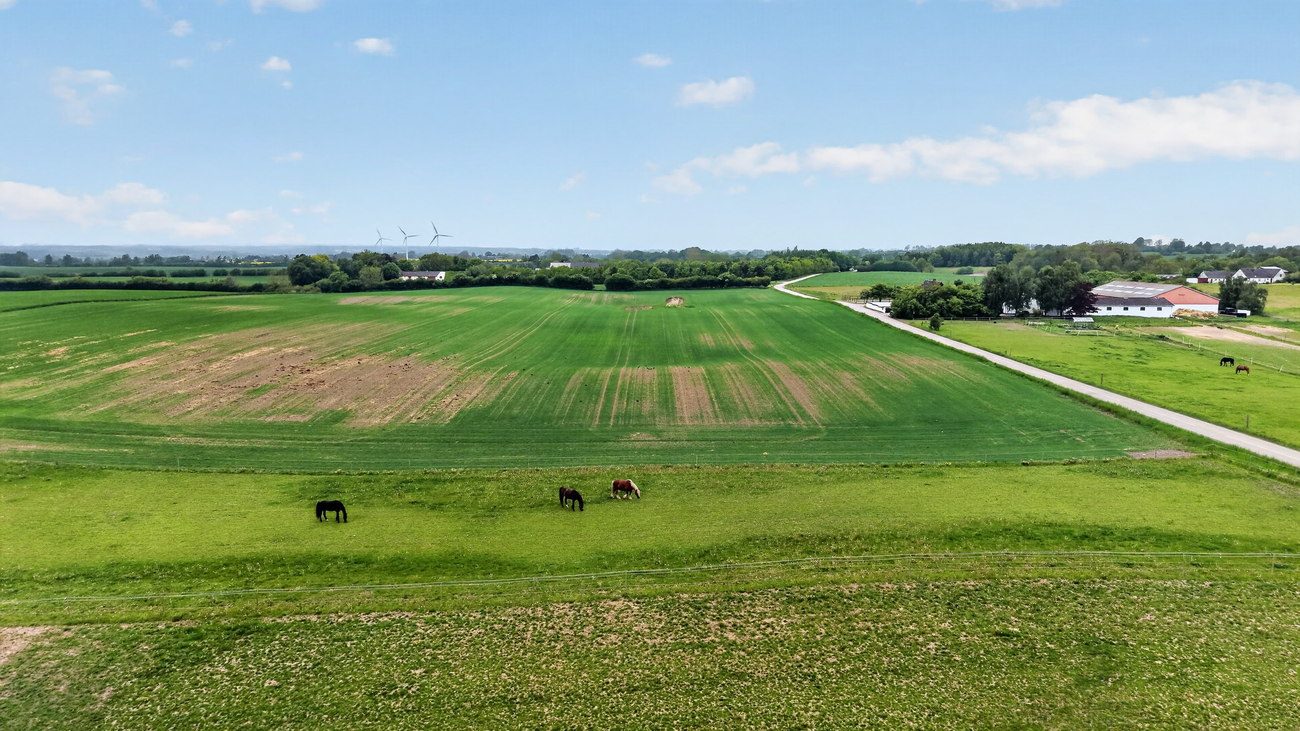 Fremhævet luftfoto billede i fuldskærmstilstand. Billede af Eskilstrupvej 51, Glostrup, 4500 Nykøbing Sj