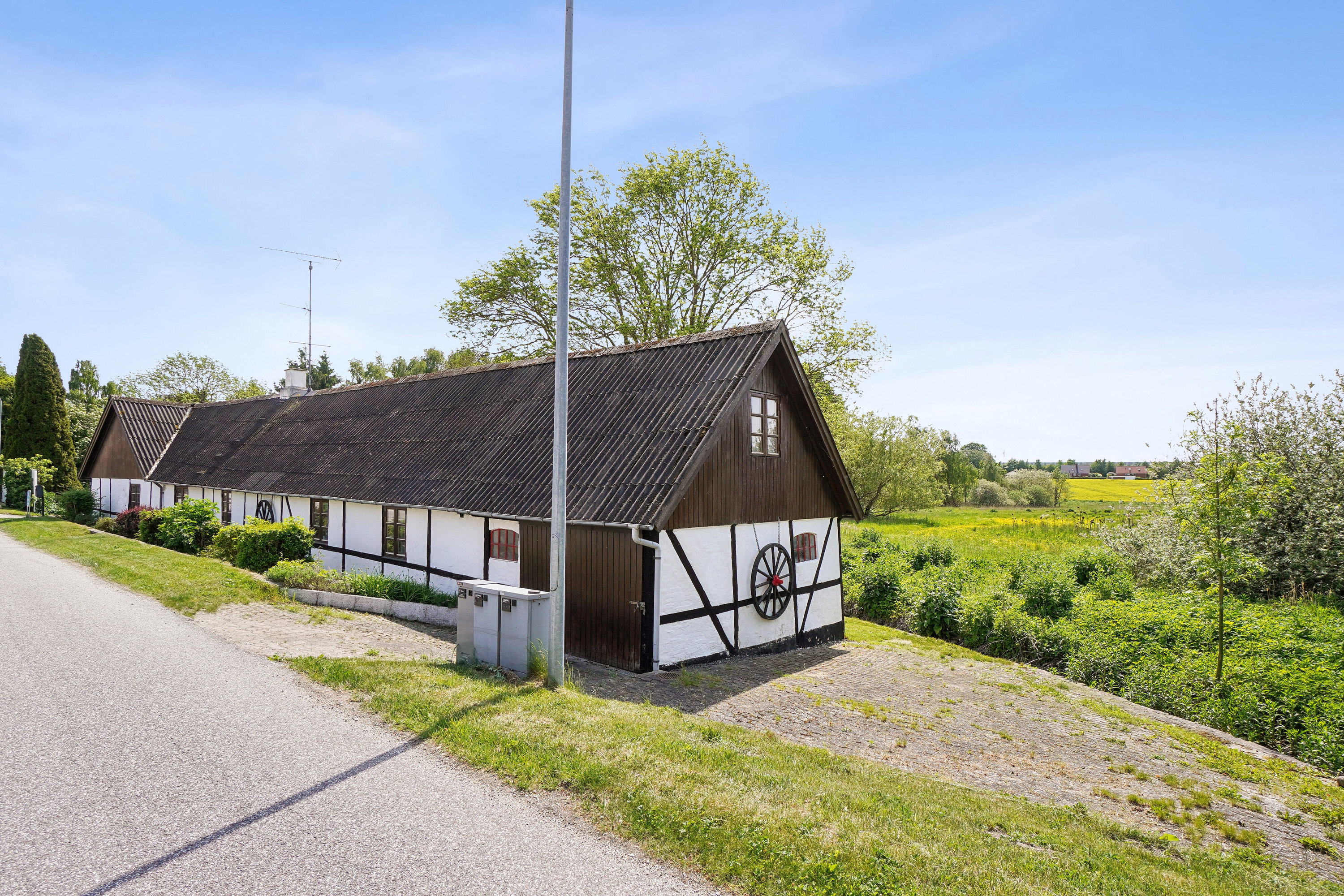 Fremhævet udendørs billede i fuldskærmstilstand. Billede af Gøderupvej 2B, Langvad, 4000 Roskilde