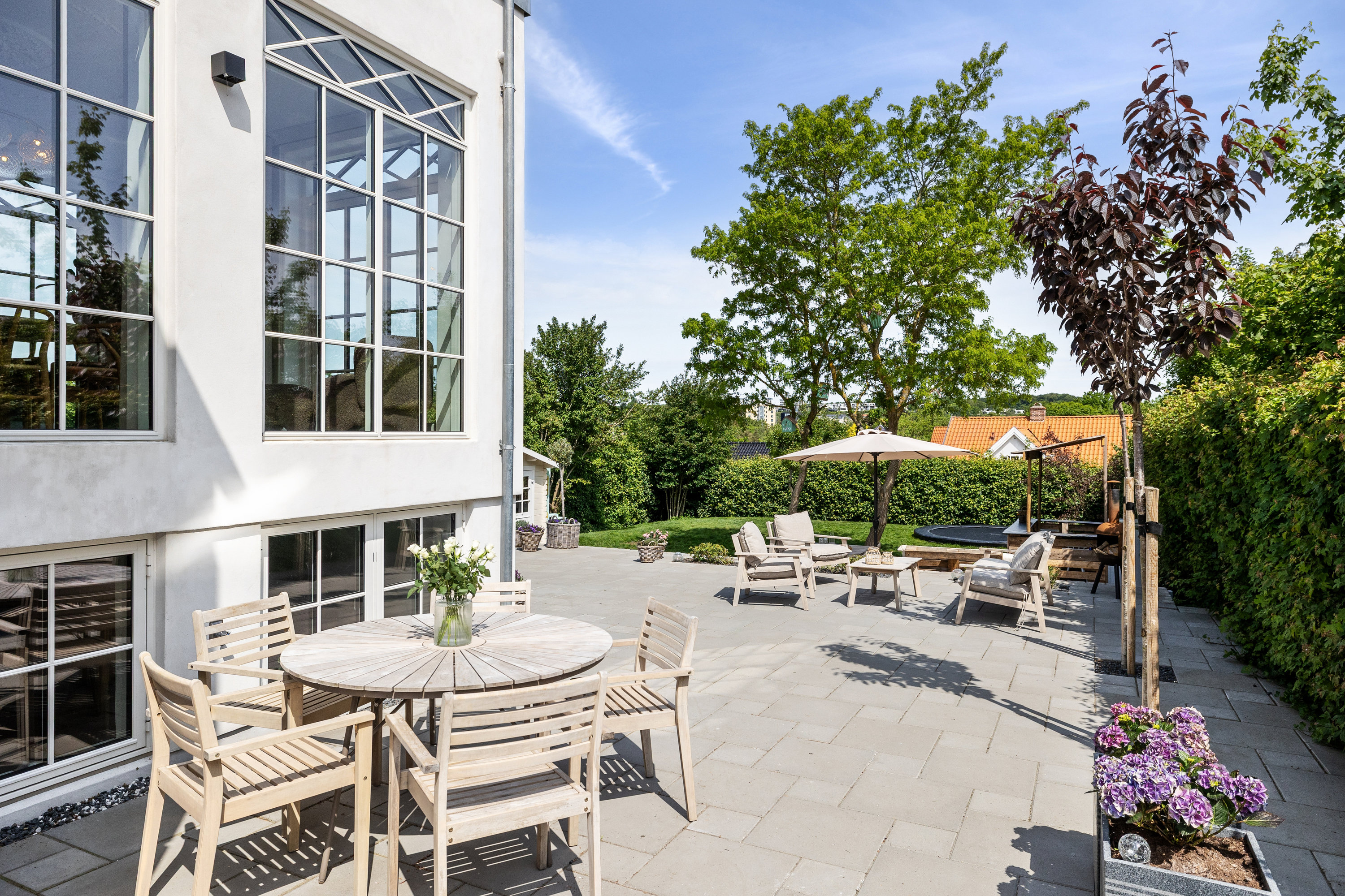 Fremhævet terrasse billede i fuldskærmstilstand. Billede af Villavej 32, 8660 Skanderborg
