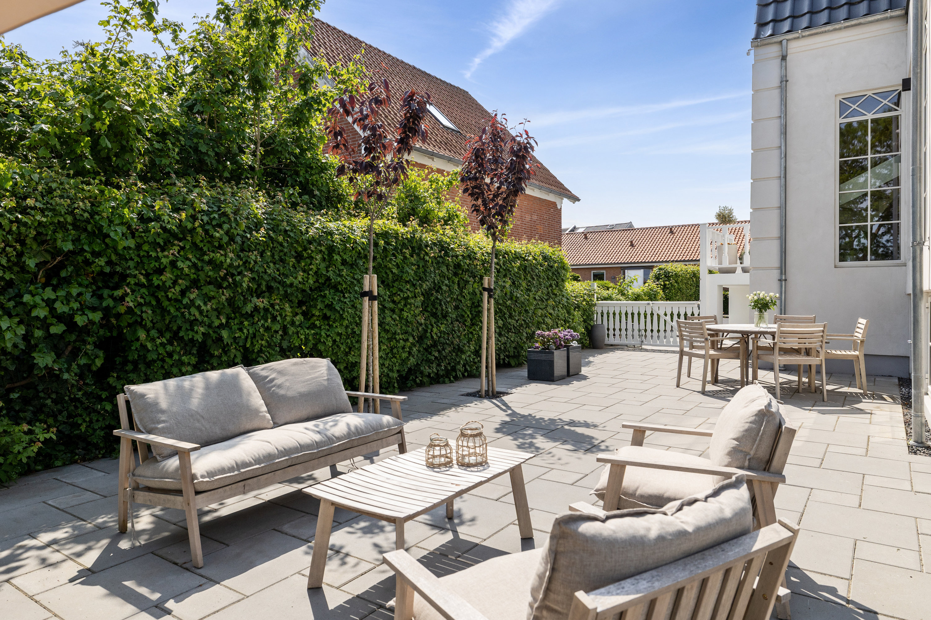 Fremhævet terrasse billede i fuldskærmstilstand. Billede af Villavej 32, 8660 Skanderborg