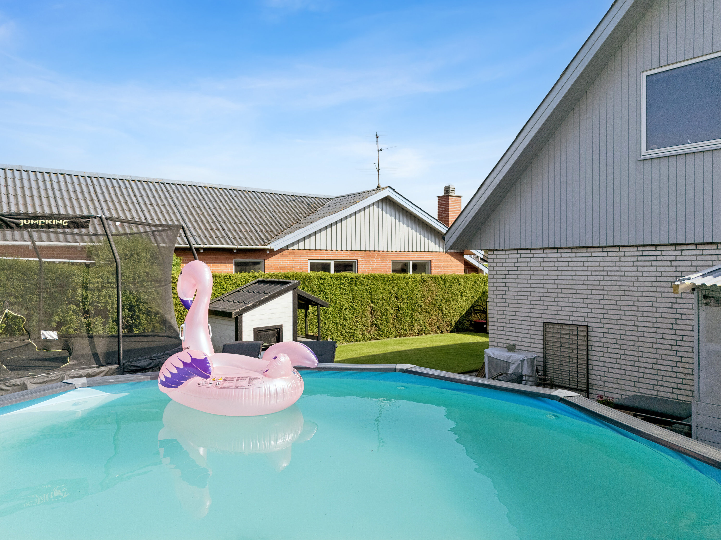 Fremhævet swimmingpool billede i fuldskærmstilstand. Billede af Vangevej 23, 4400 Kalundborg