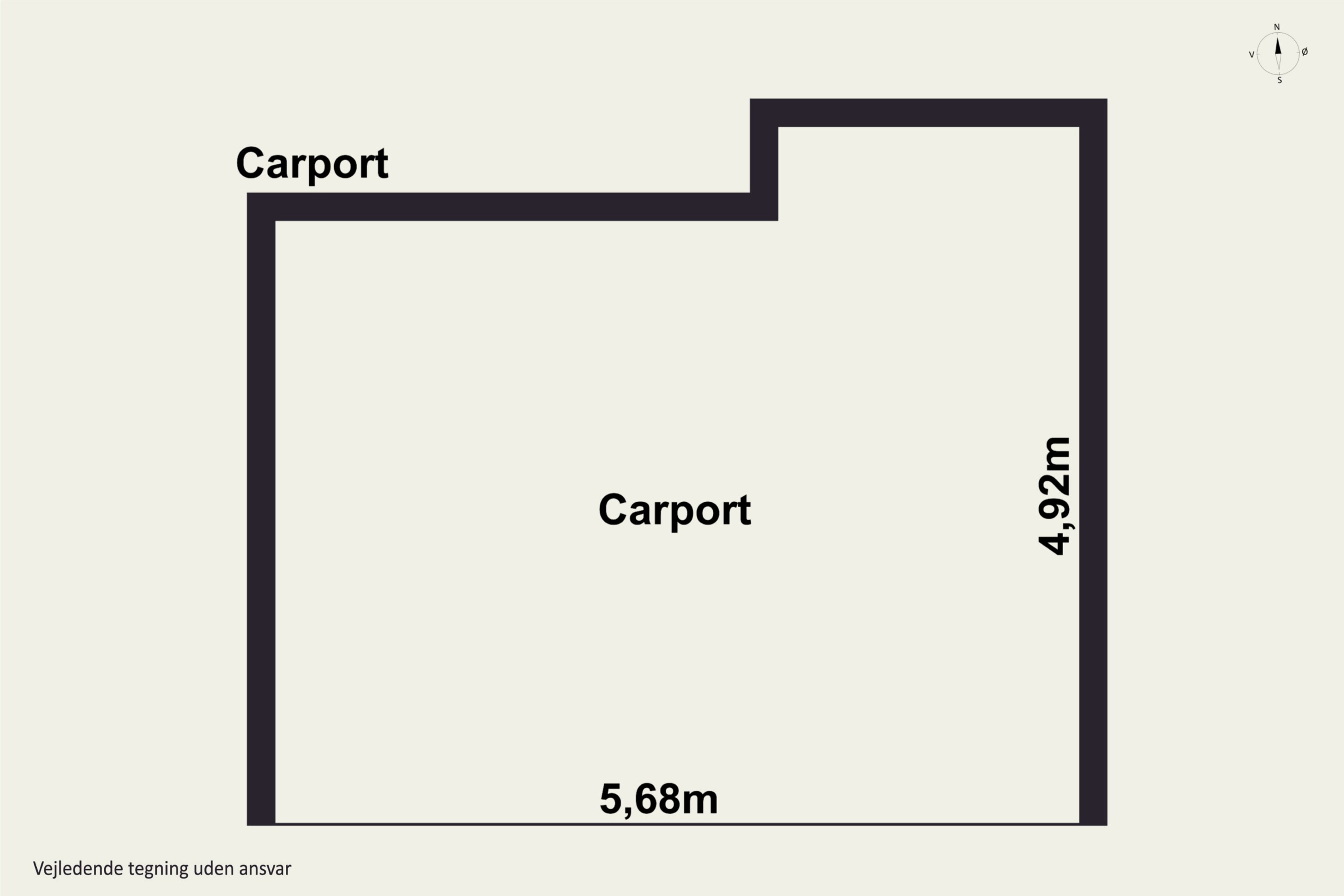 Plantegninger billede af Kagstrupvej 5, Kagstrup, 4160 Herlufmagle