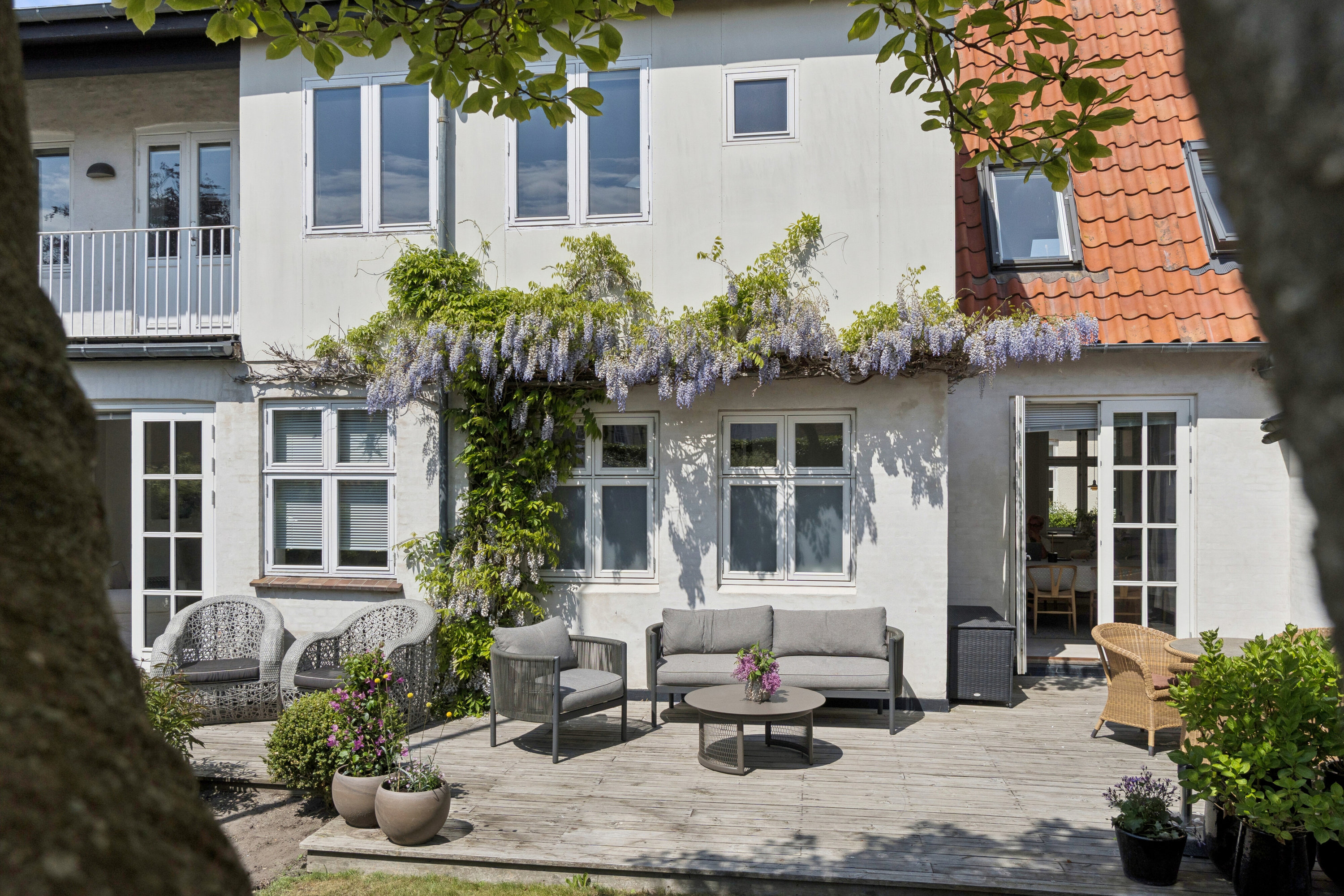 Fremhævet terrasse billede i fuldskærmstilstand. Billede af Rosengade 8, 3700 Rønne