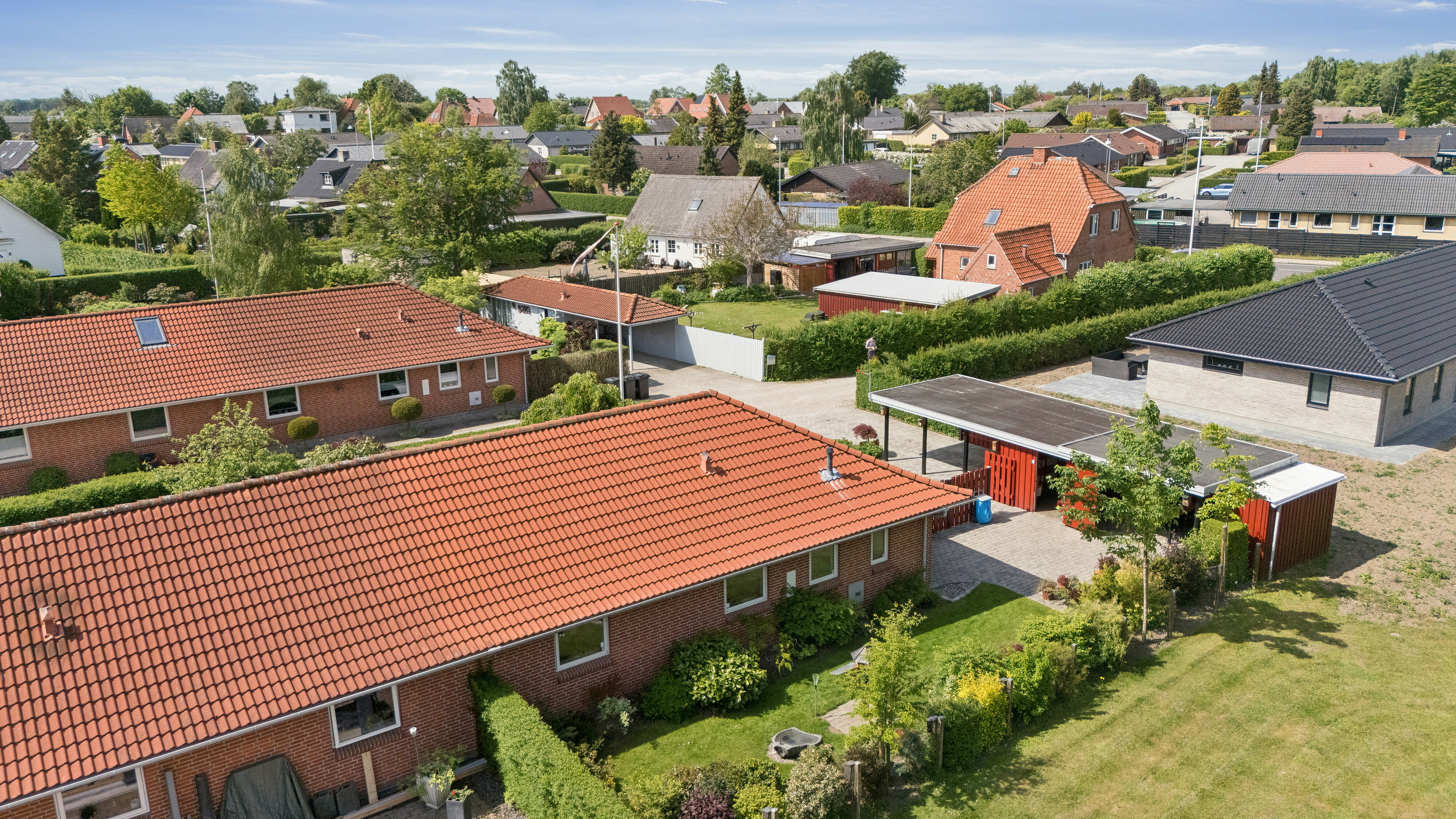 Fremhævet udendørs billede i fuldskærmstilstand. Billede af Nordskovvej 30, 4690 Haslev