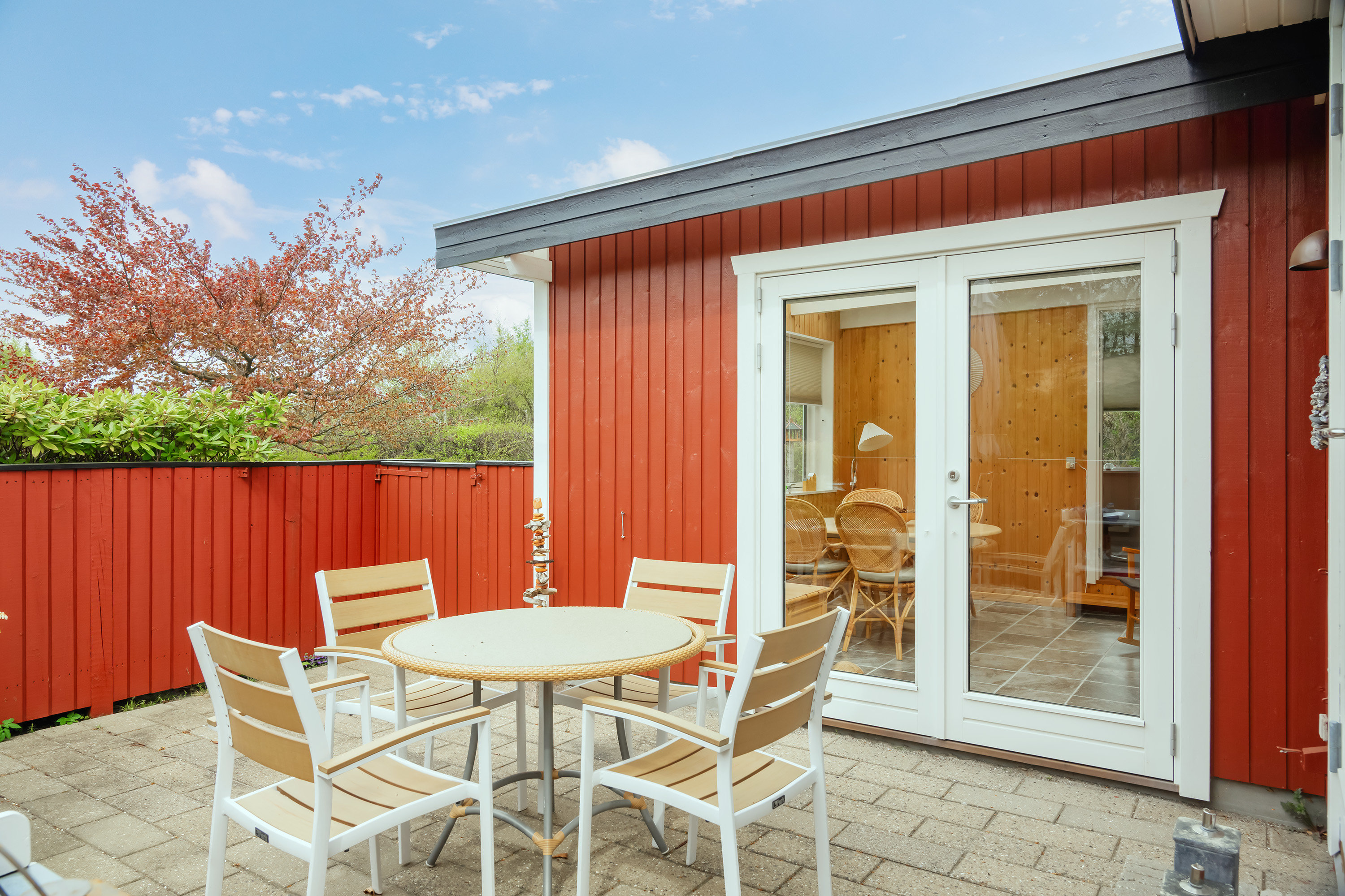 Fremhævet terrasse billede i fuldskærmstilstand. Billede af Sv. Månssonsvej 11, 4874 Gedser