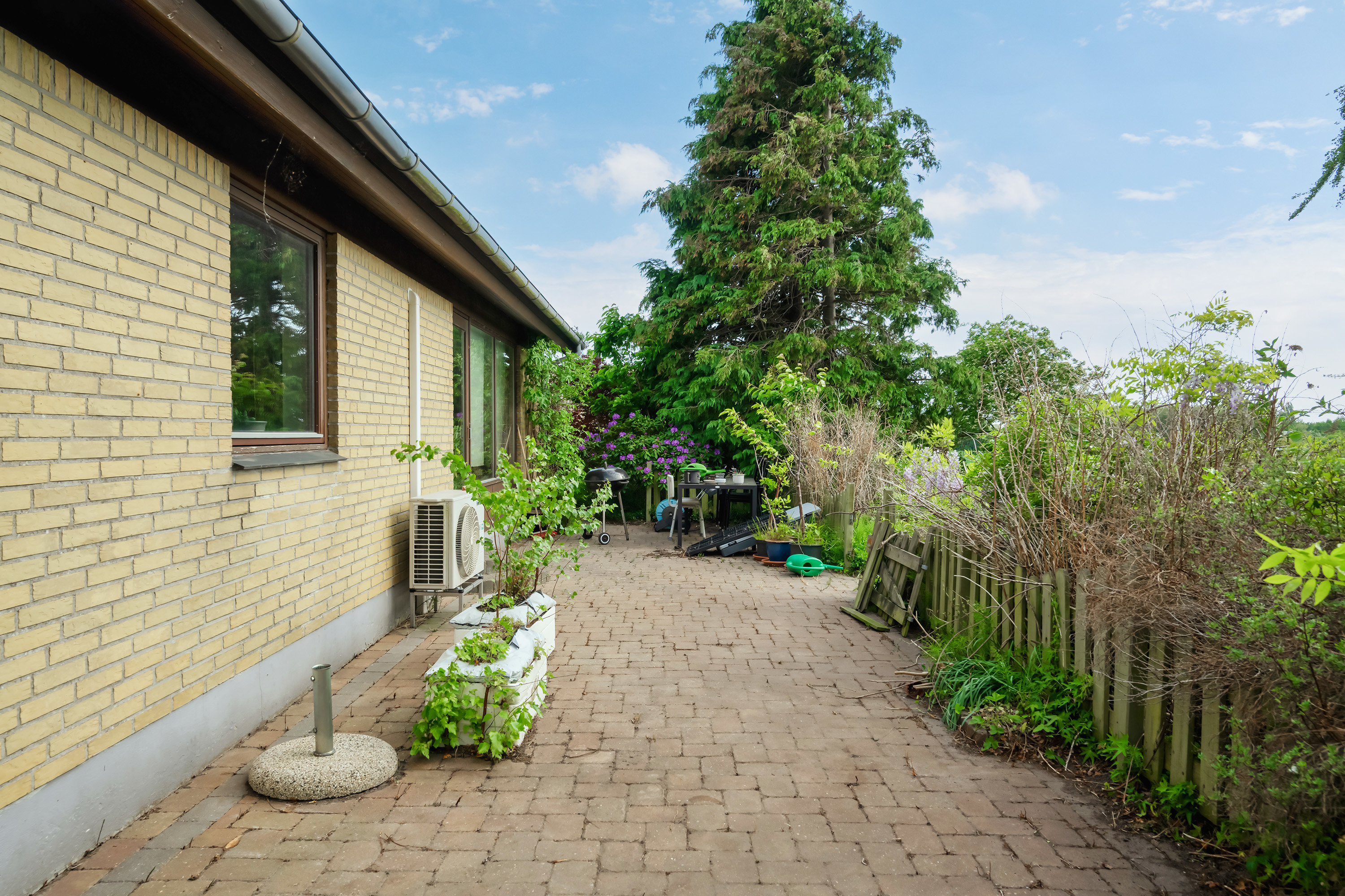 Fremhævet terrasse billede i fuldskærmstilstand. Billede af Svalevej 6, Horbelev, 4871 Horbelev