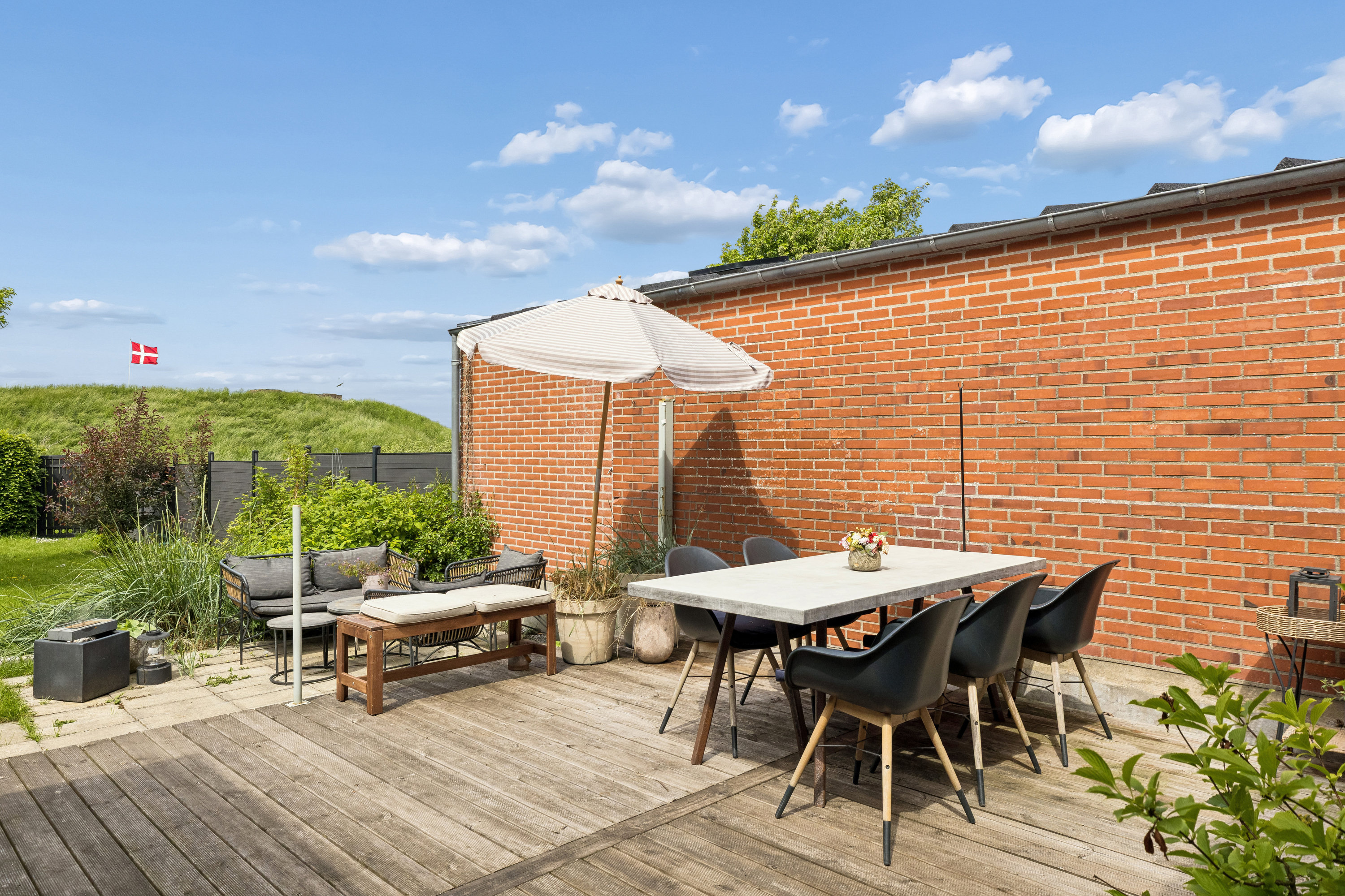 Fremhævet terrasse billede i fuldskærmstilstand. Billede af Sct Laurentii Gade 25, 6760 Ribe