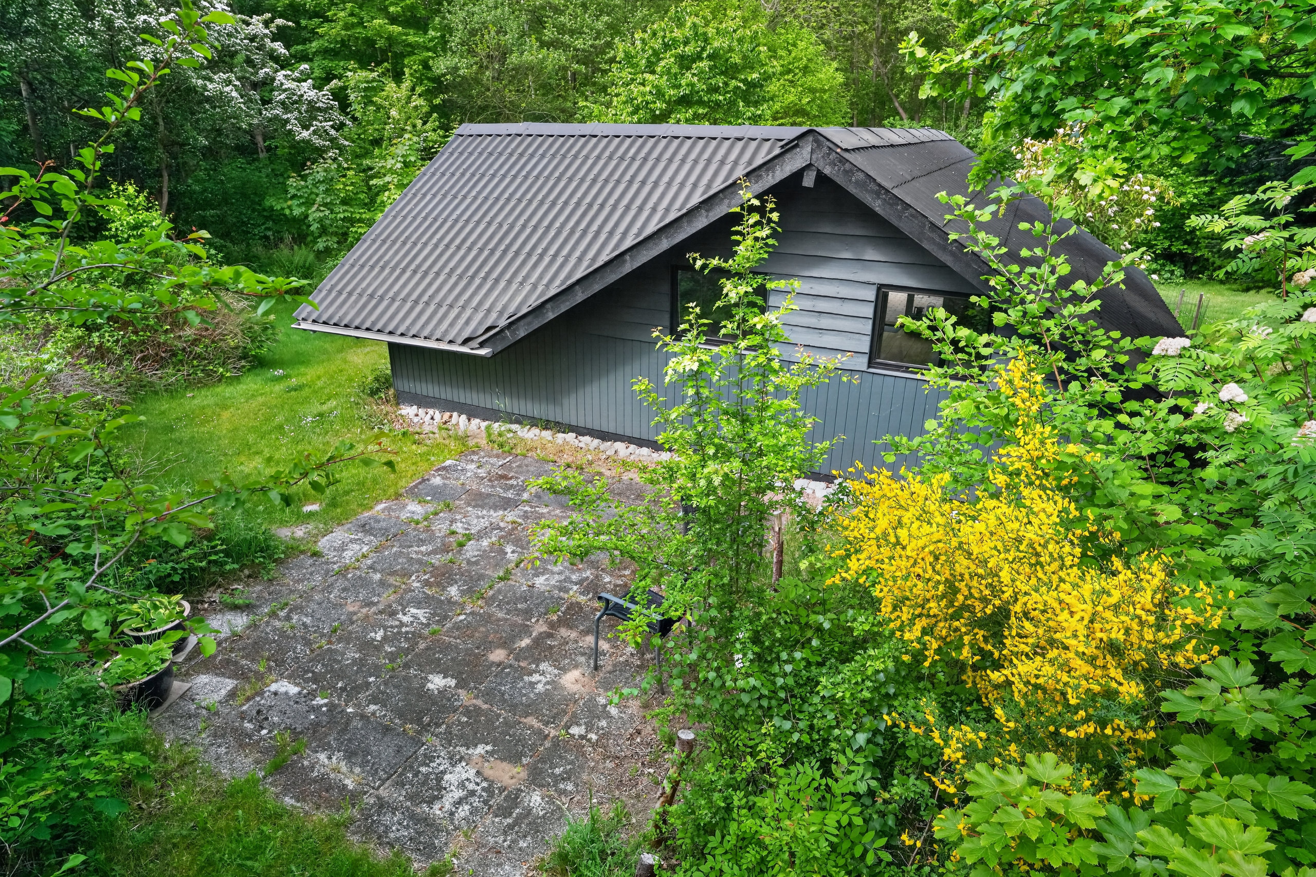 Fremhævet terrasse billede i fuldskærmstilstand. Billede af Vinkelgårdsvej 20, Nyrup, 4500 Nykøbing Sj