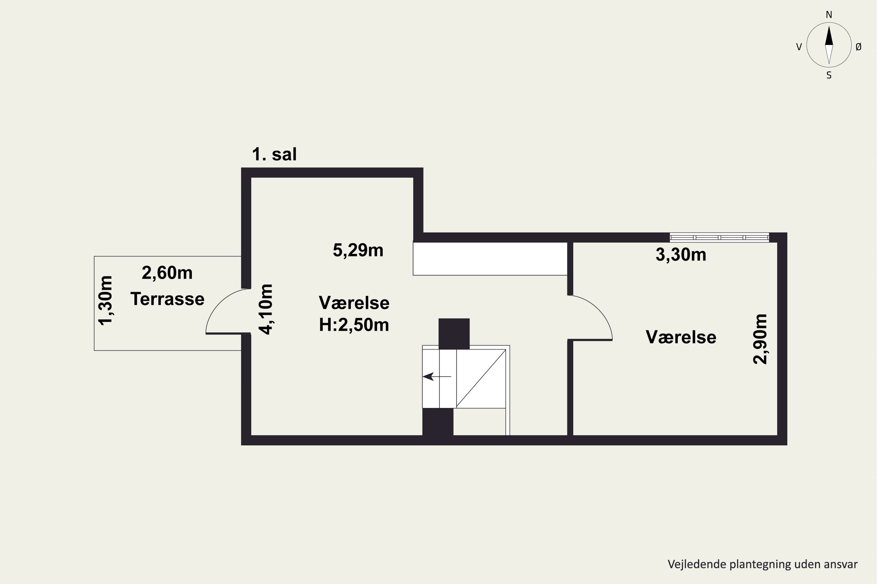 Plantegninger billede af Kappelborgvej 5, Midtbyen, 9990 Skagen