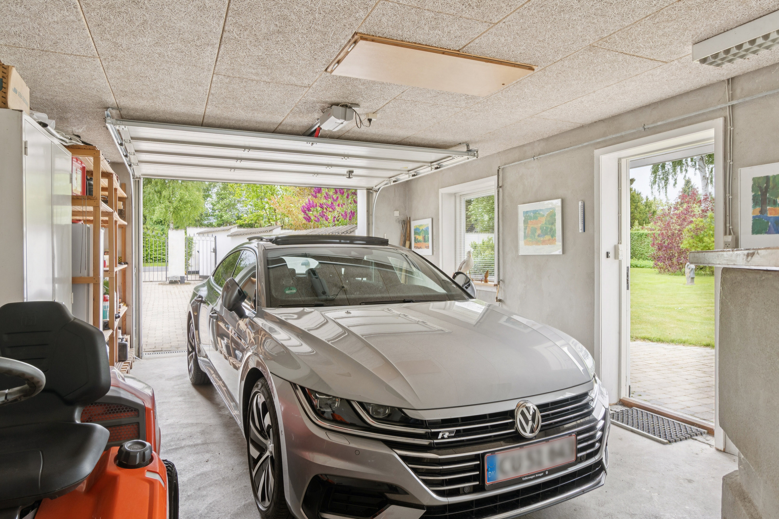 Fremhævet garage billede i fuldskærmstilstand. Billede af Fuglehavevej 7, Sæby, 4070 Kirke Hyllinge