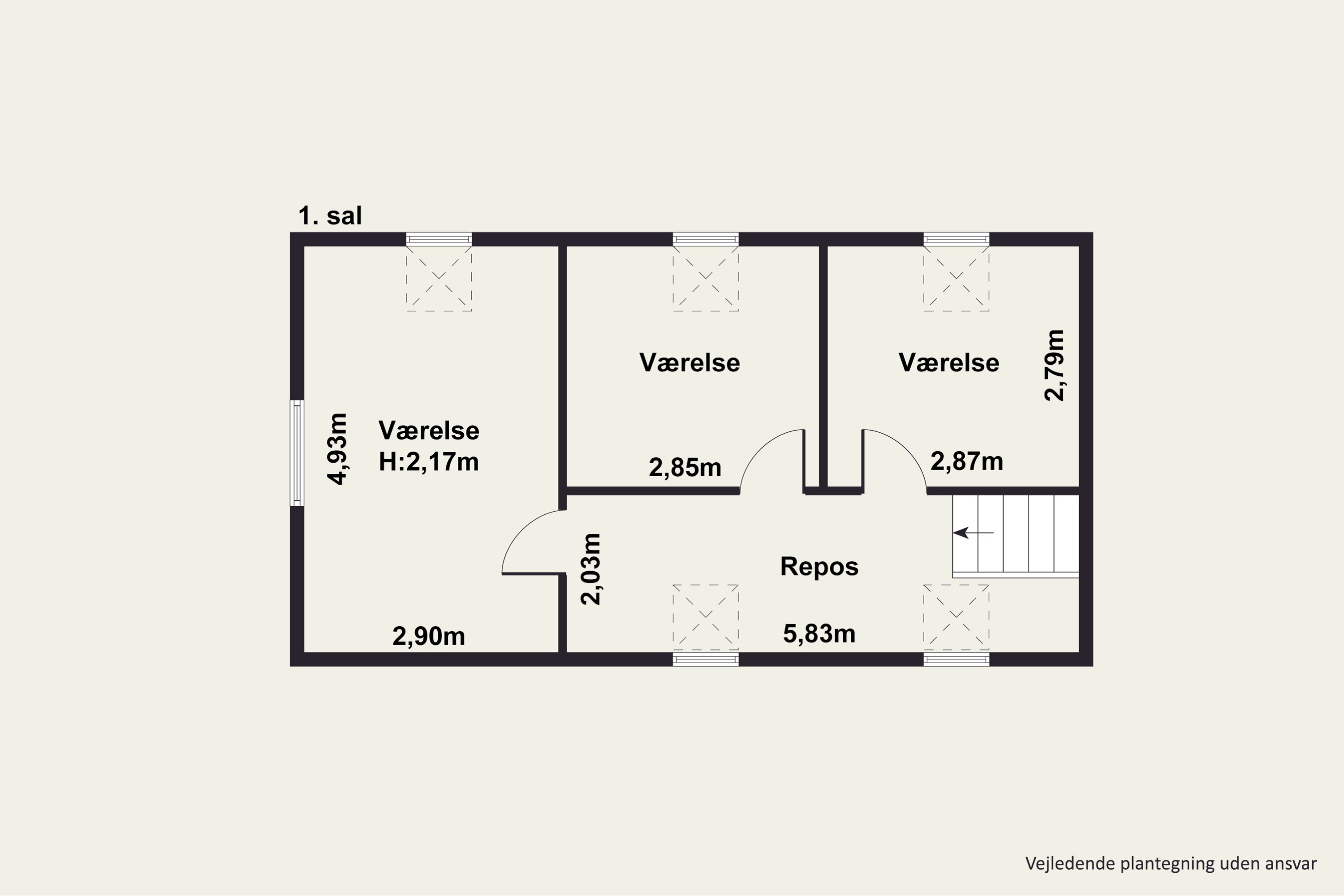 Plantegninger billede af Gl. Aalborgvej 2, Bjerregrav, 9632 Møldrup