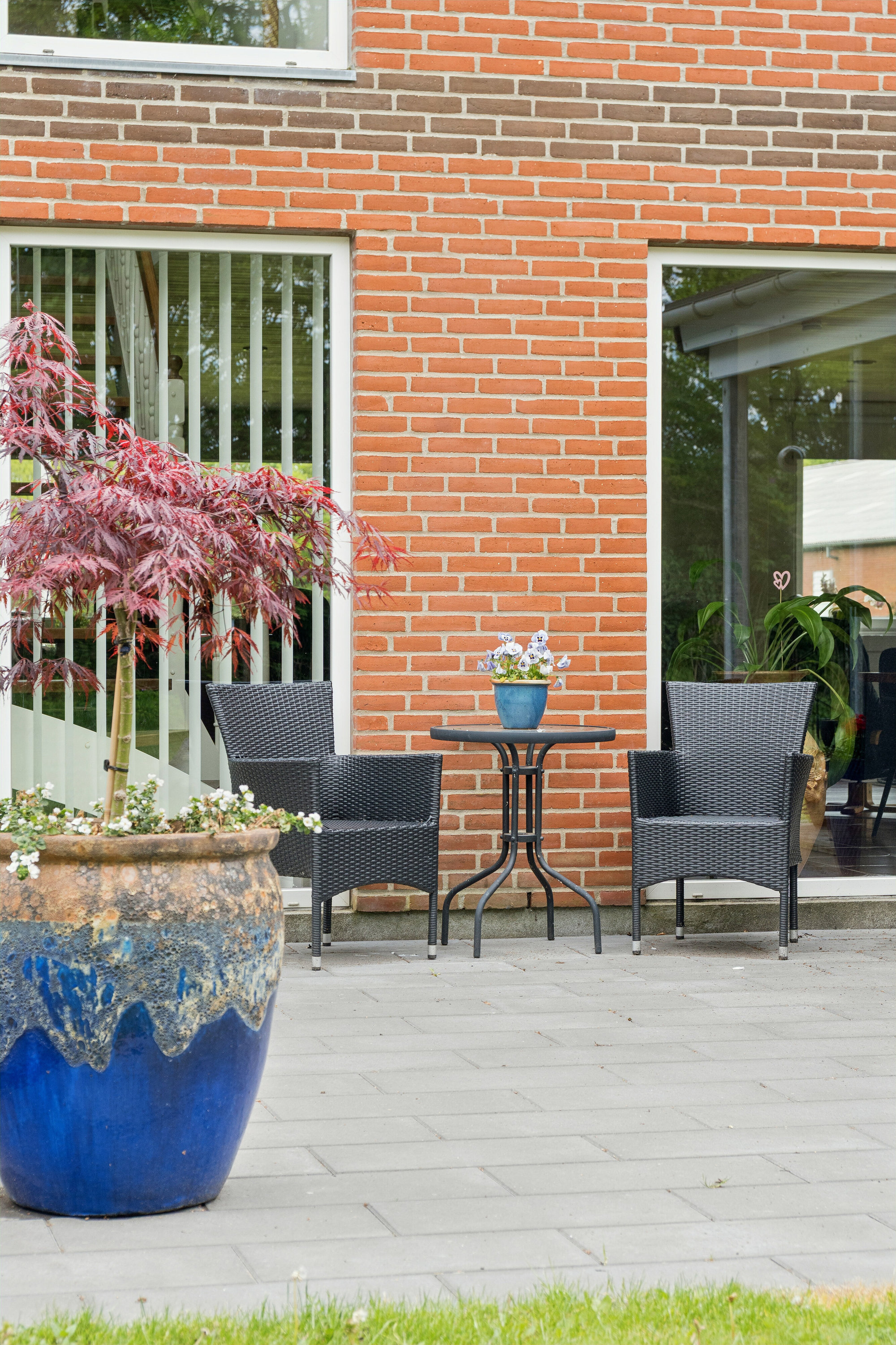 Fremhævet terrasse billede i fuldskærmstilstand. Billede af Nørremarksvej 9, Krogager Mk, 7200 Grindsted