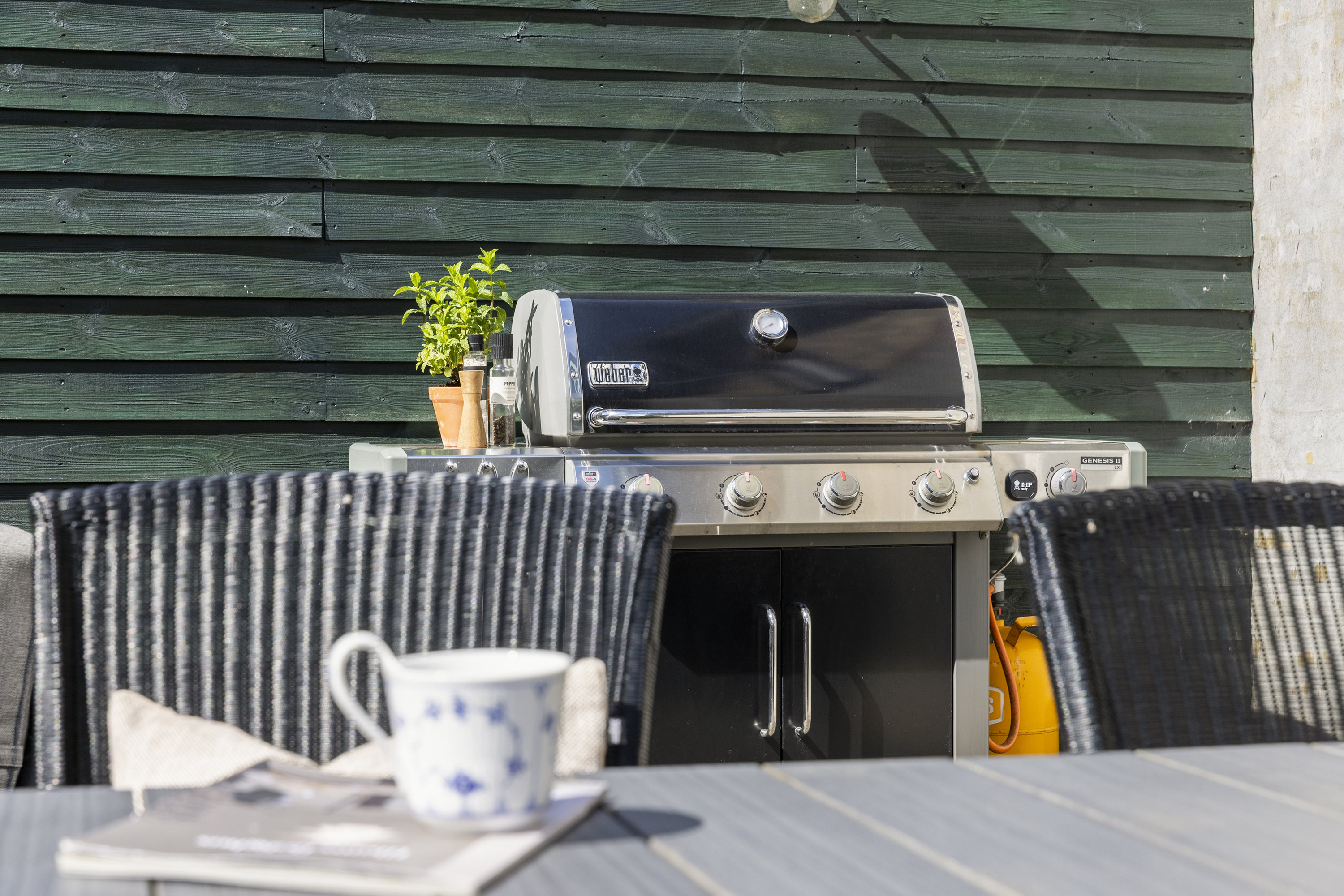 Fremhævet terrasse billede i fuldskærmstilstand. Billede af Havrevænget 11, 4173 Fjenneslev