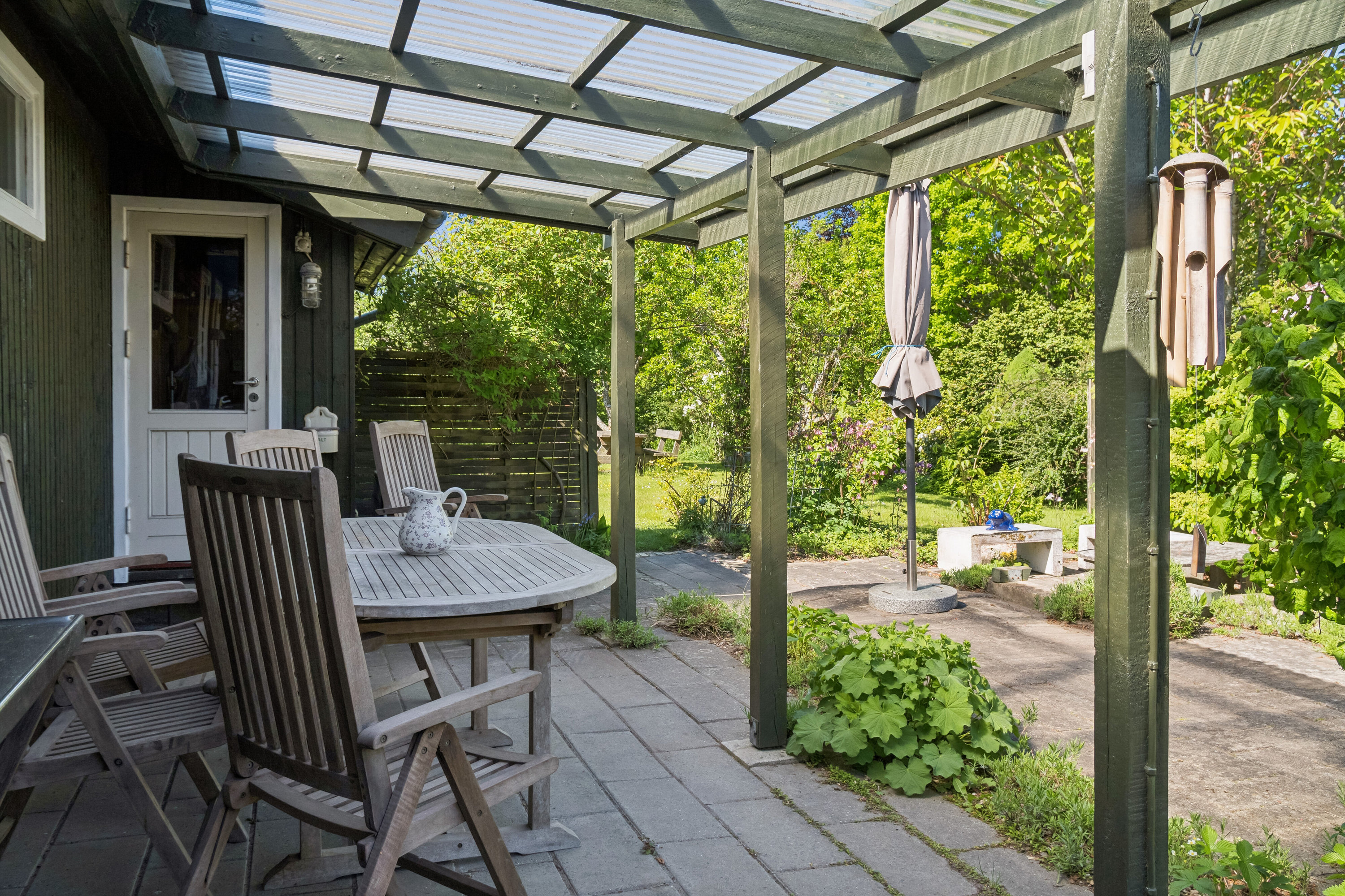 Fremhævet terrasse billede i fuldskærmstilstand. Billede af Klinteborgvej 26, Ordrup, 4540 Fårevejle