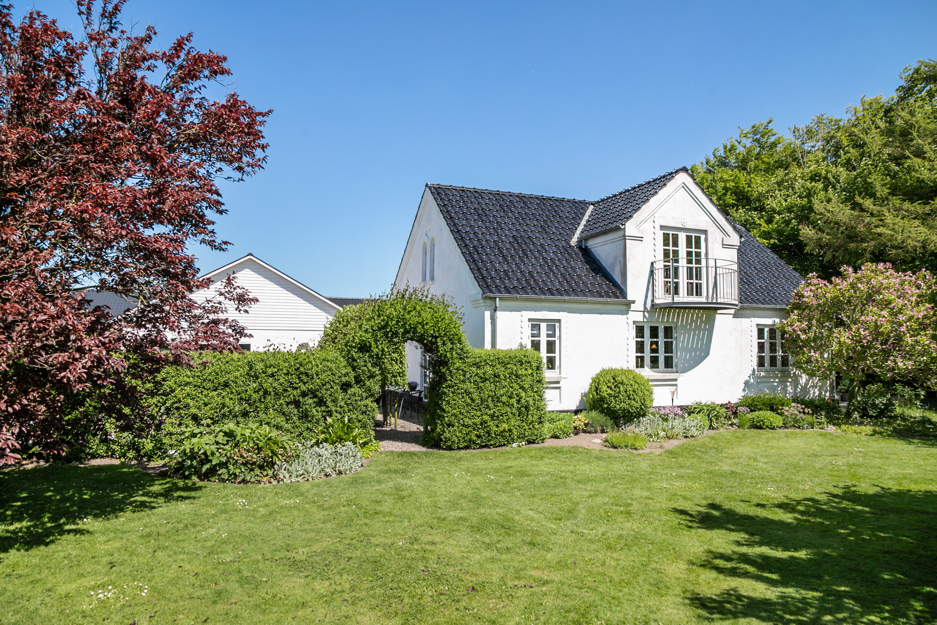 Fremhævet facade billede i fuldskærmstilstand. Billede af Glerupvej 188, Glerup, 9631 Gedsted