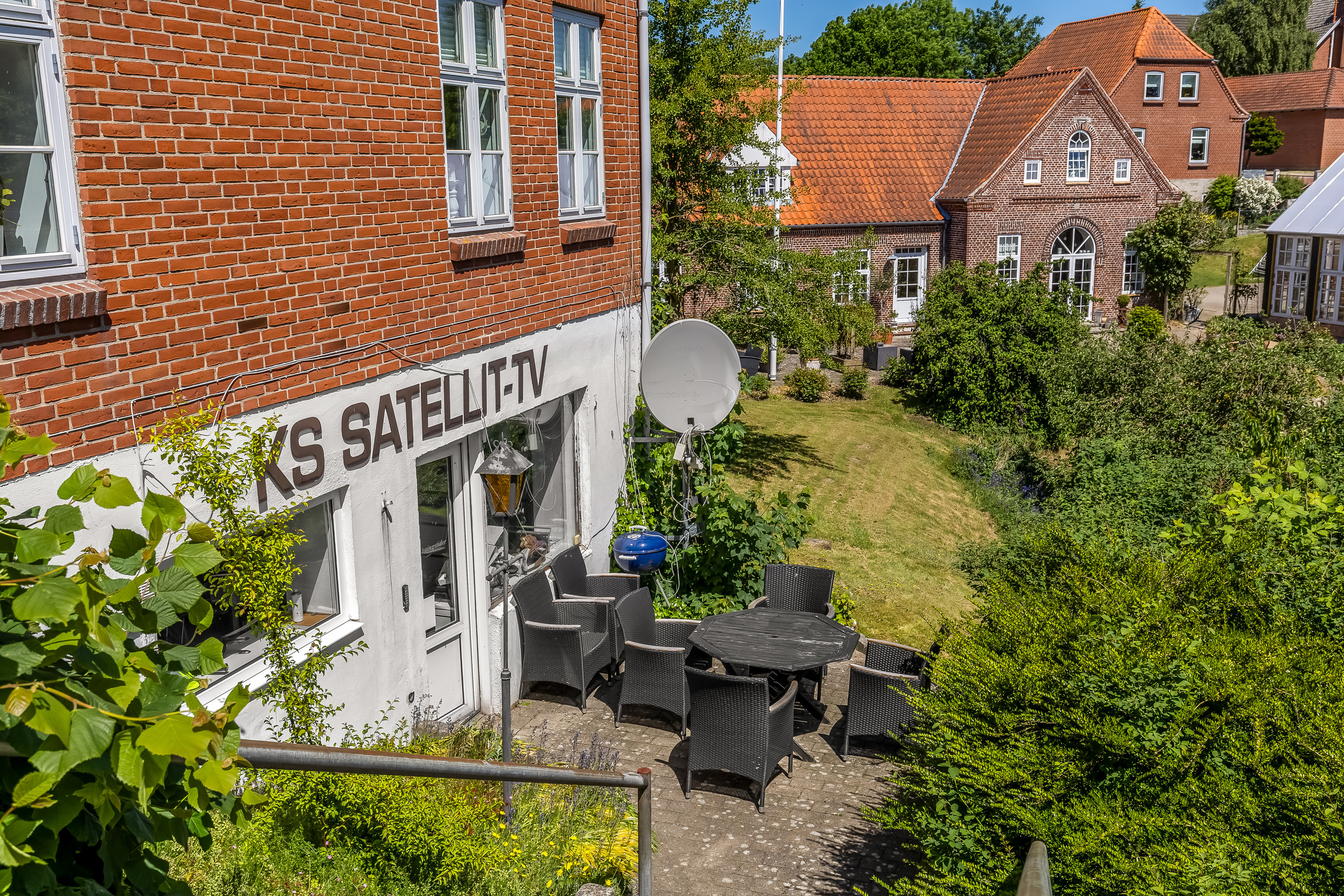 Fremhævet terrasse billede i fuldskærmstilstand. Billede af Højervej 1, Møgeltønder, 6270 Tønder